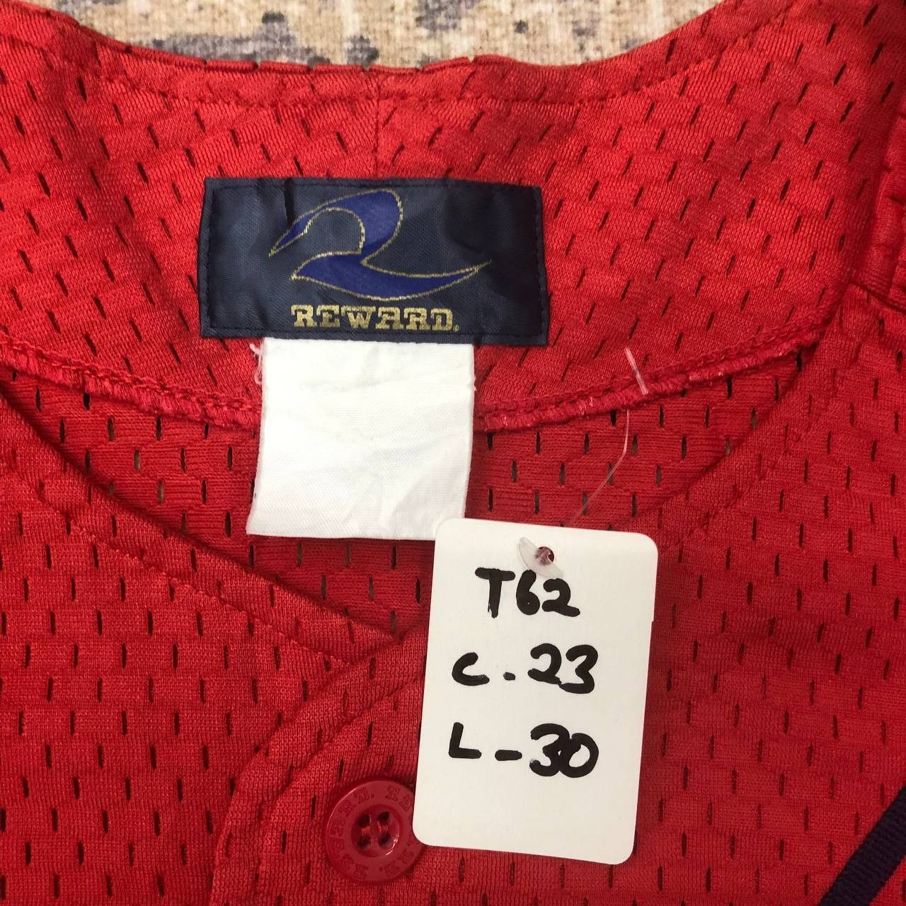 Japanese Brand T62 VTG MIE BUFFALOES 3 REWARD BASEBALL JERSEY Size US L / EU 52-54 / 3 - 8 Thumbnail