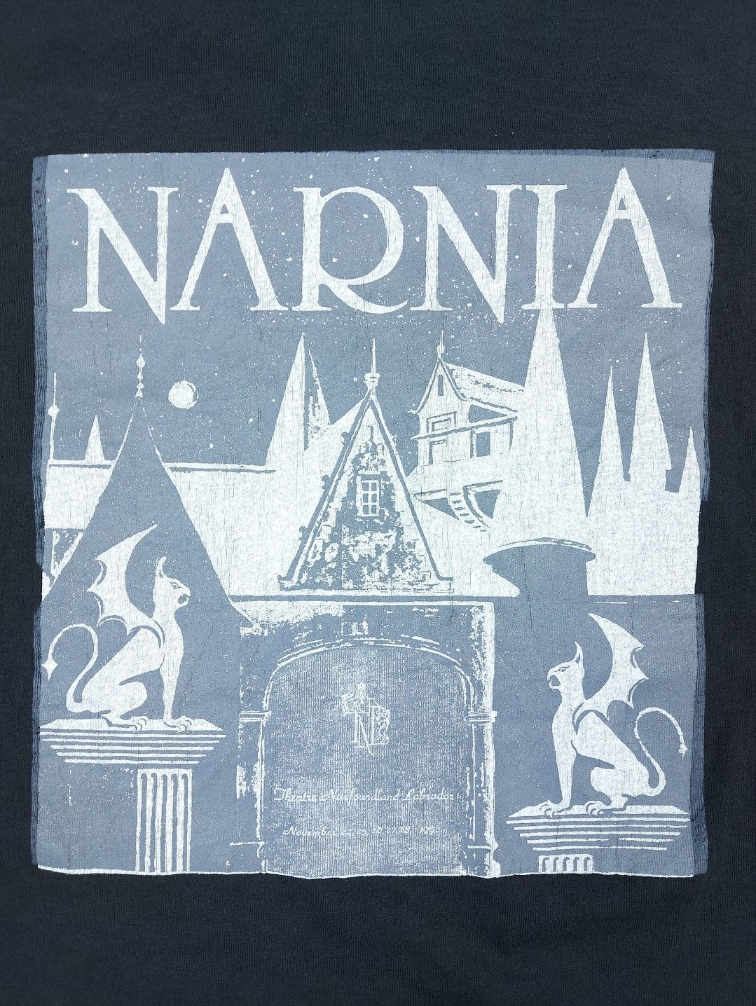 Vintage Vintage 90s Narnia 1992 Theater Newfoundland Labrador TEE Size US L / EU 52-54 / 3 - 2 Thumbnail