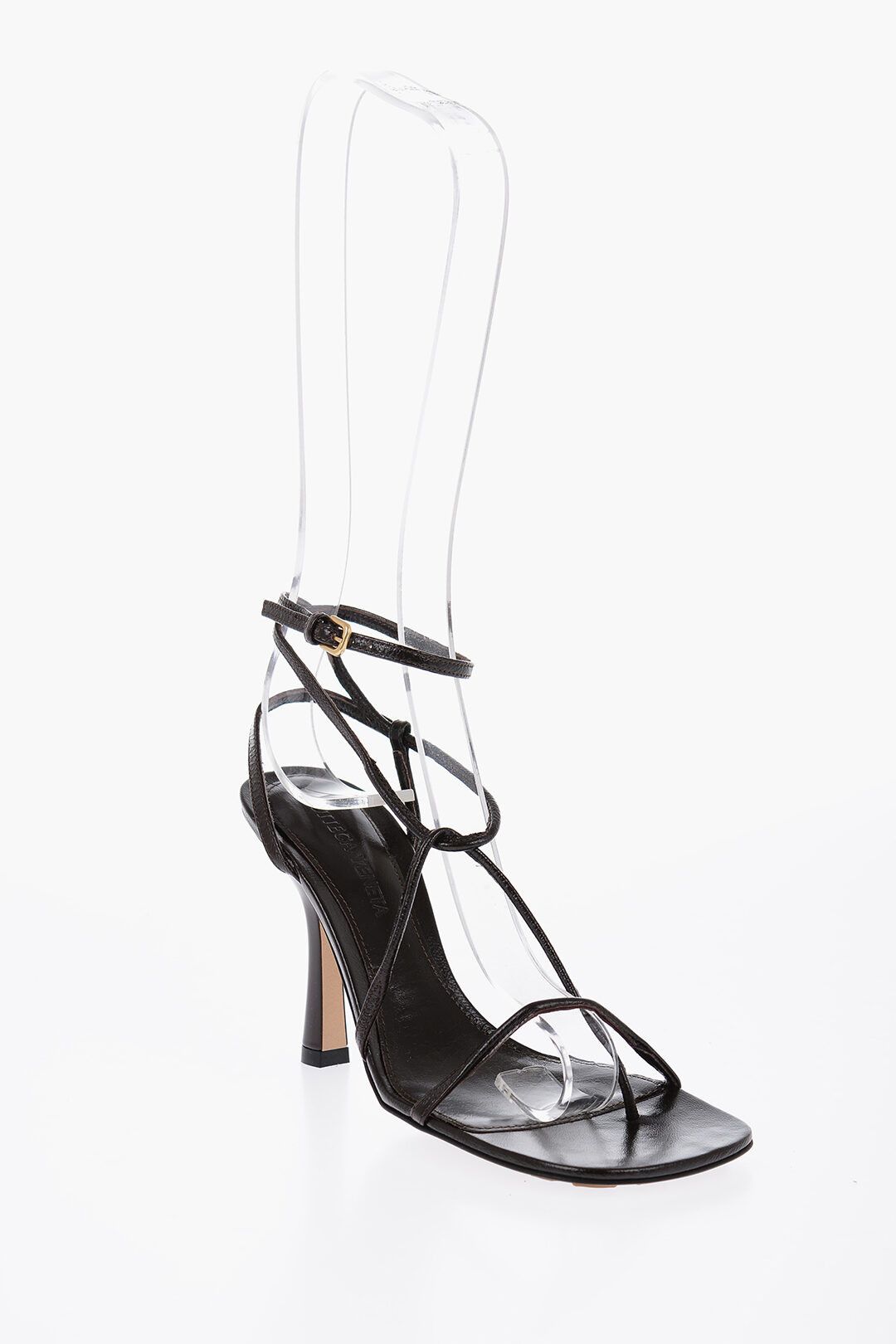 og1mm0524 Leather The Line Mules in Brown