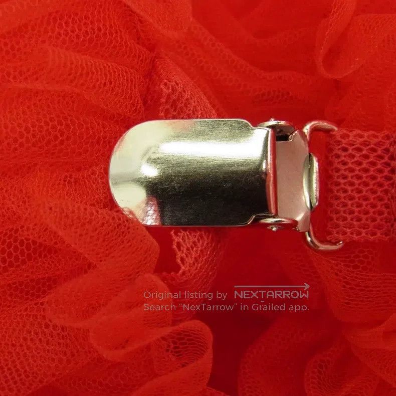 Comme des Garcons Comme Des Garcons Red vintage tulle dress Size XS / US 0-2 / IT 36-38 - 6 Thumbnail