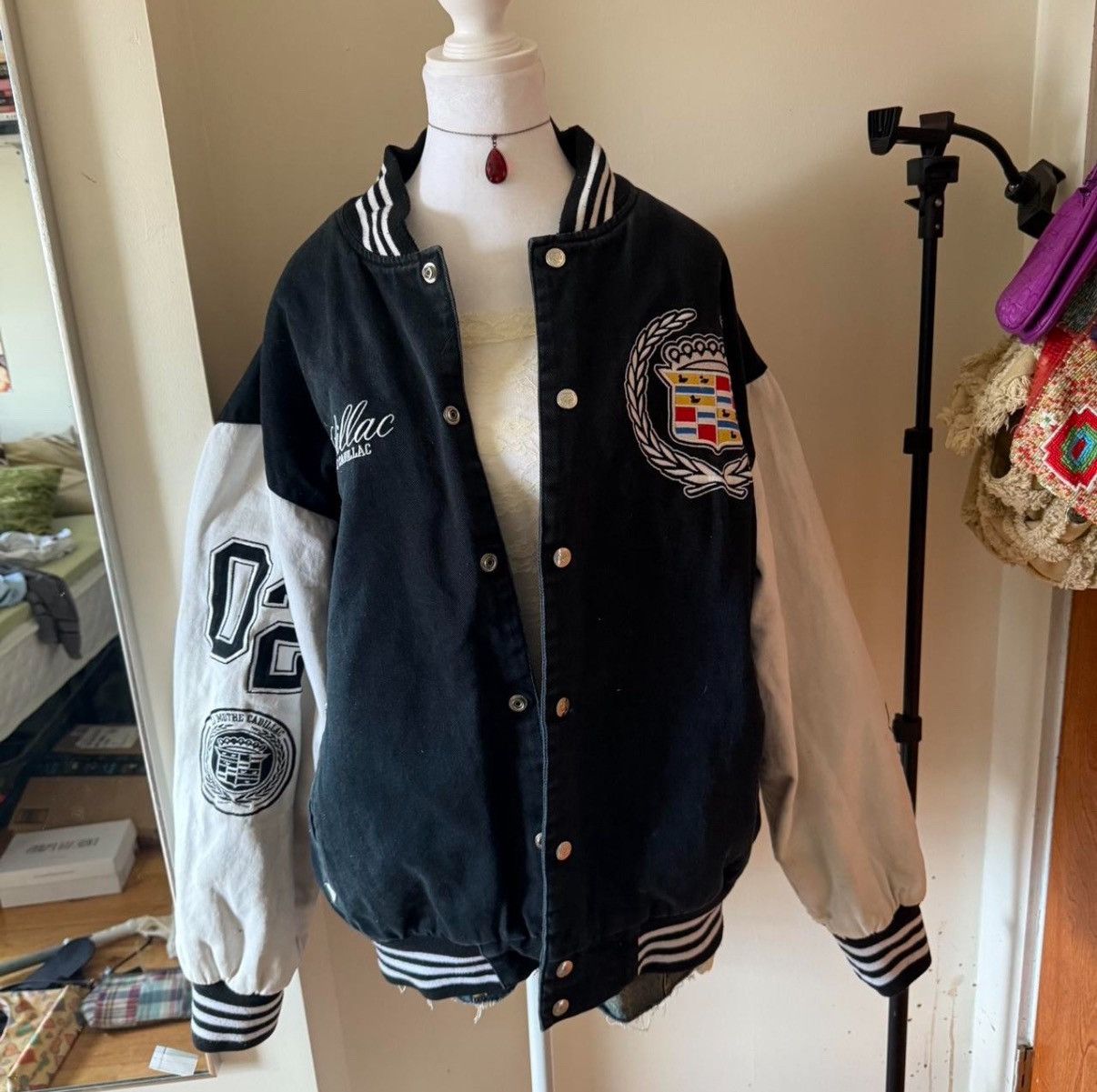 Cadillac Vintage Cadillac Jacket Size US XL / EU 56 / 4 - 1 Thumbnail