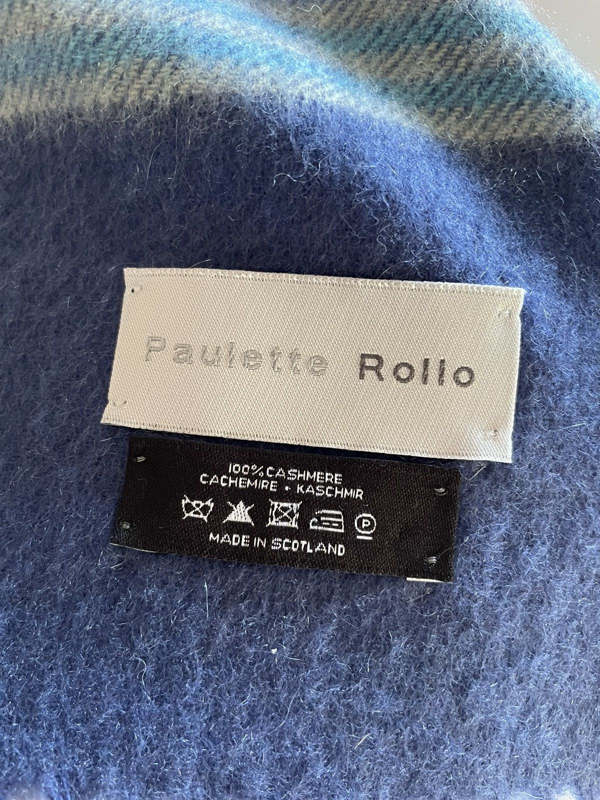 Vintage 68” Cashmere Scarf Size ONE SIZE - 2 Thumbnail