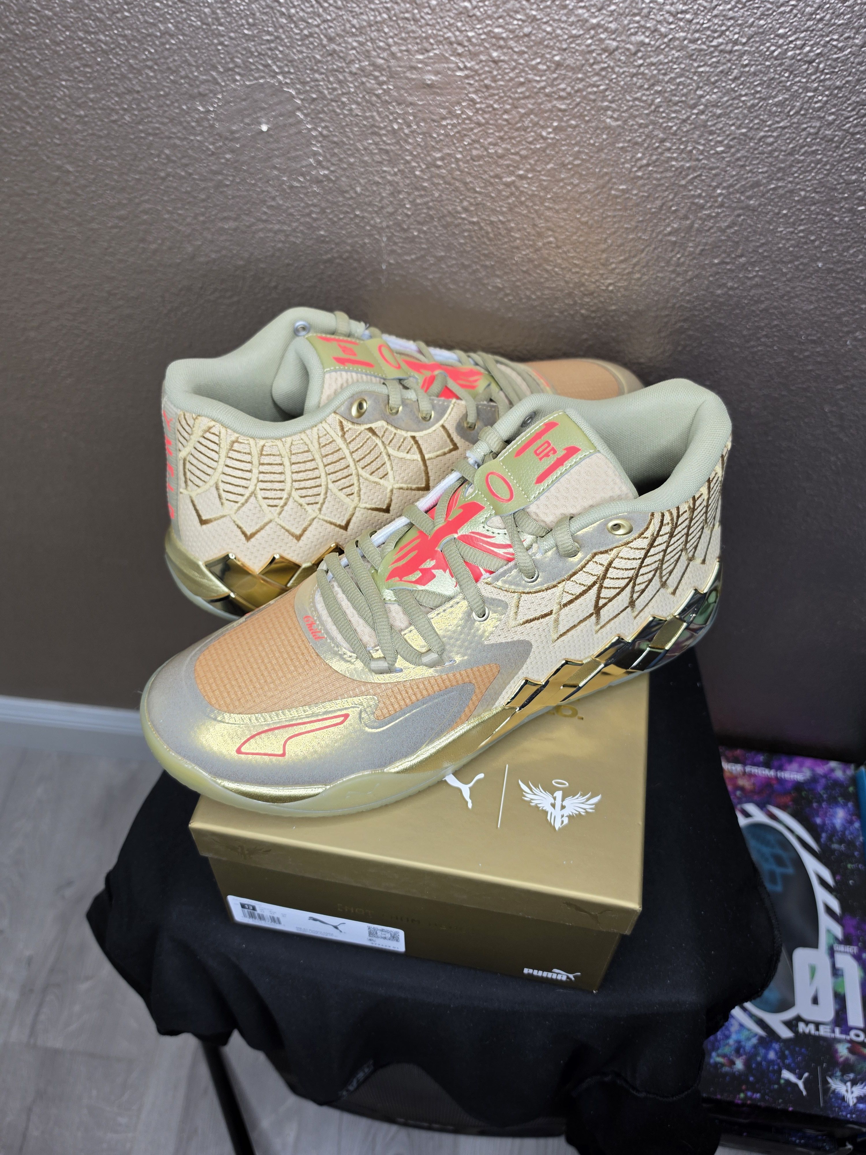 Puma Puma LaMelo Ball MB.01 Golden Child Metallic Gold New w/ Box Size US 13 / EU 46 - 5 Thumbnail