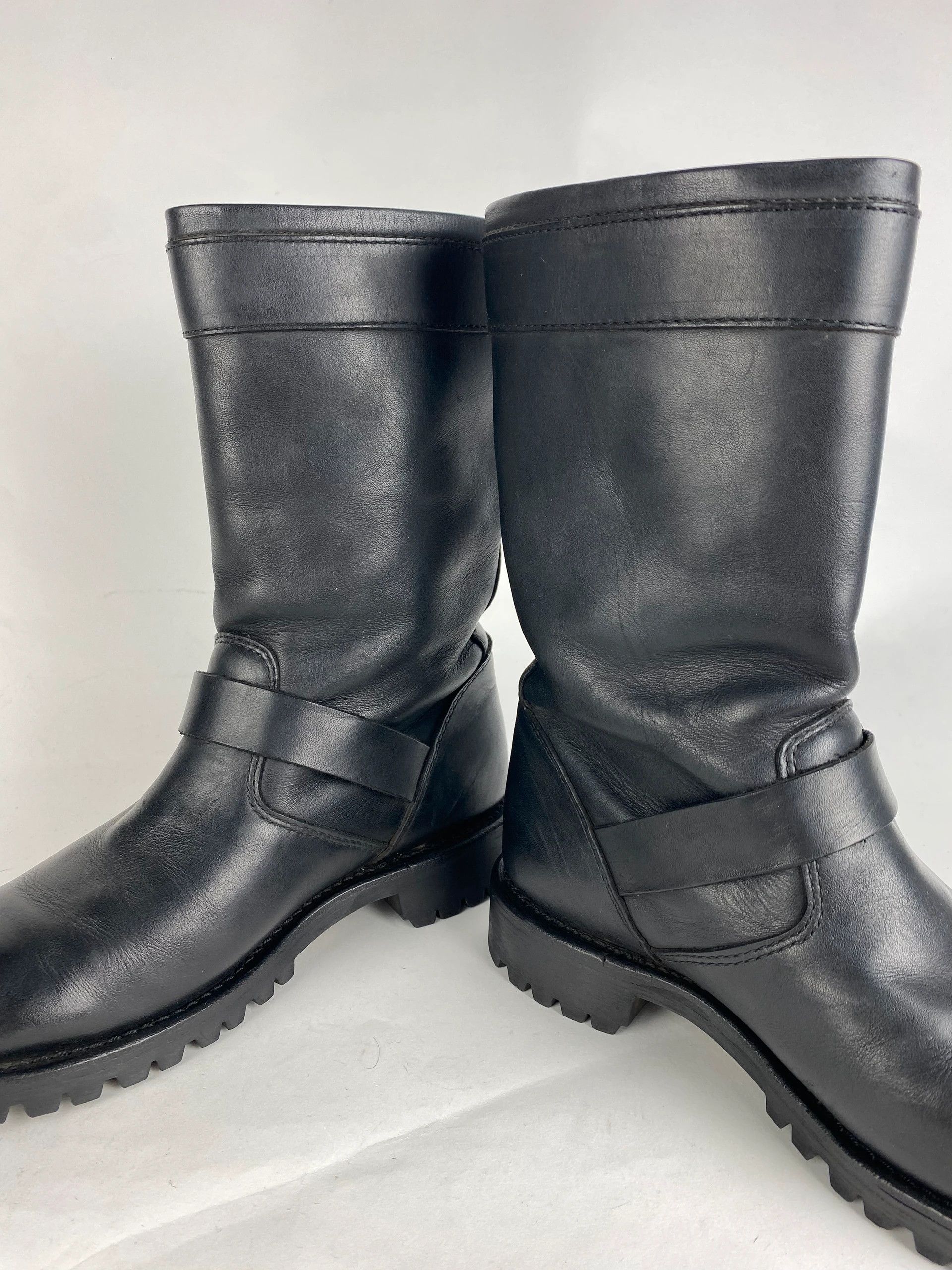 Other red wing shoes engineer leather boots biker high vibram Size US 8.5 / IT 38.5 - 6 Thumbnail
