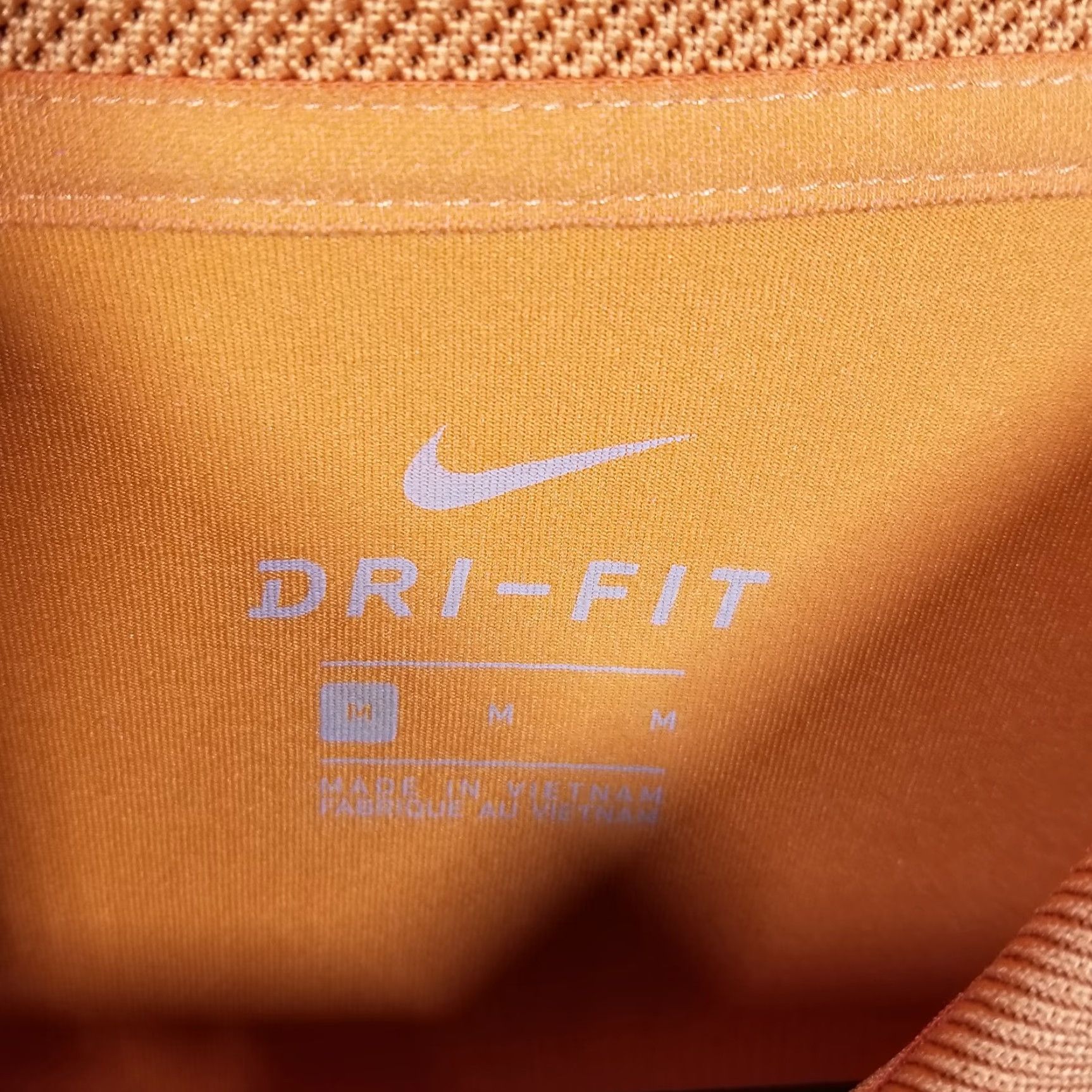 Nike Nike Golf Polo Shirt Mens M Orange Striped 100% Authentic CI7903 847 Polo Shirt Activewear Slim/Regular Fit Size US M / EU 48-50 / 2 - 3 Thumbnail