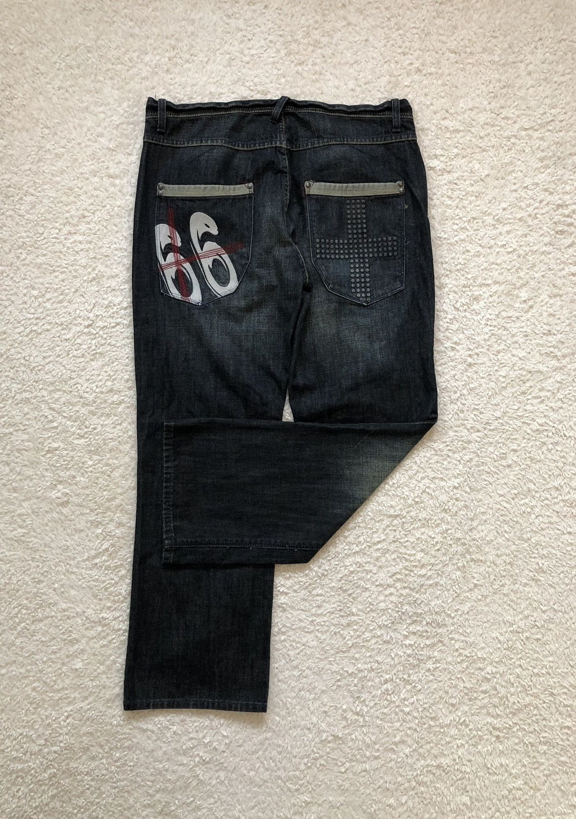 Vintage Baggy Pants Y2K 66 Vintage Size US 34 / EU 50 - 1 Thumbnail