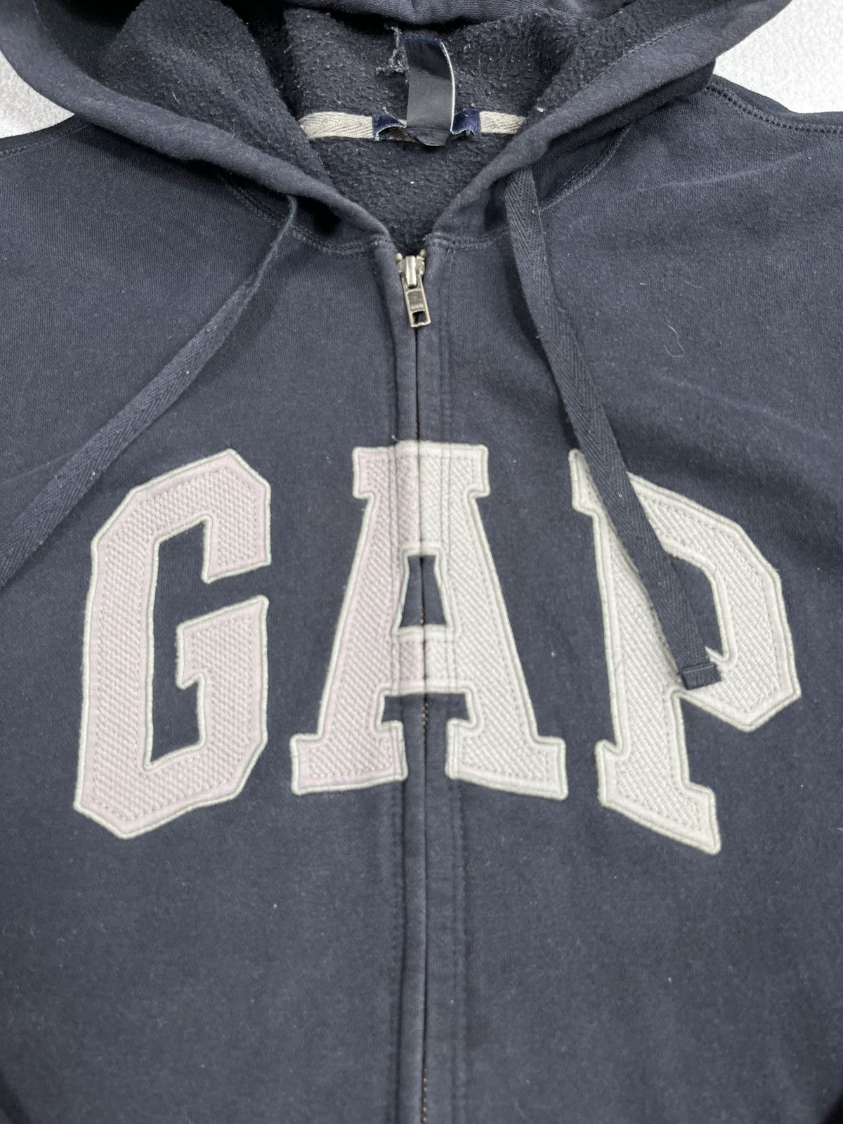 Gap × Vintage Vintage Y2K Gap big logo zip hoodie streetwear Yeezy style Size US L / EU 52-54 / 3 - 4 Thumbnail