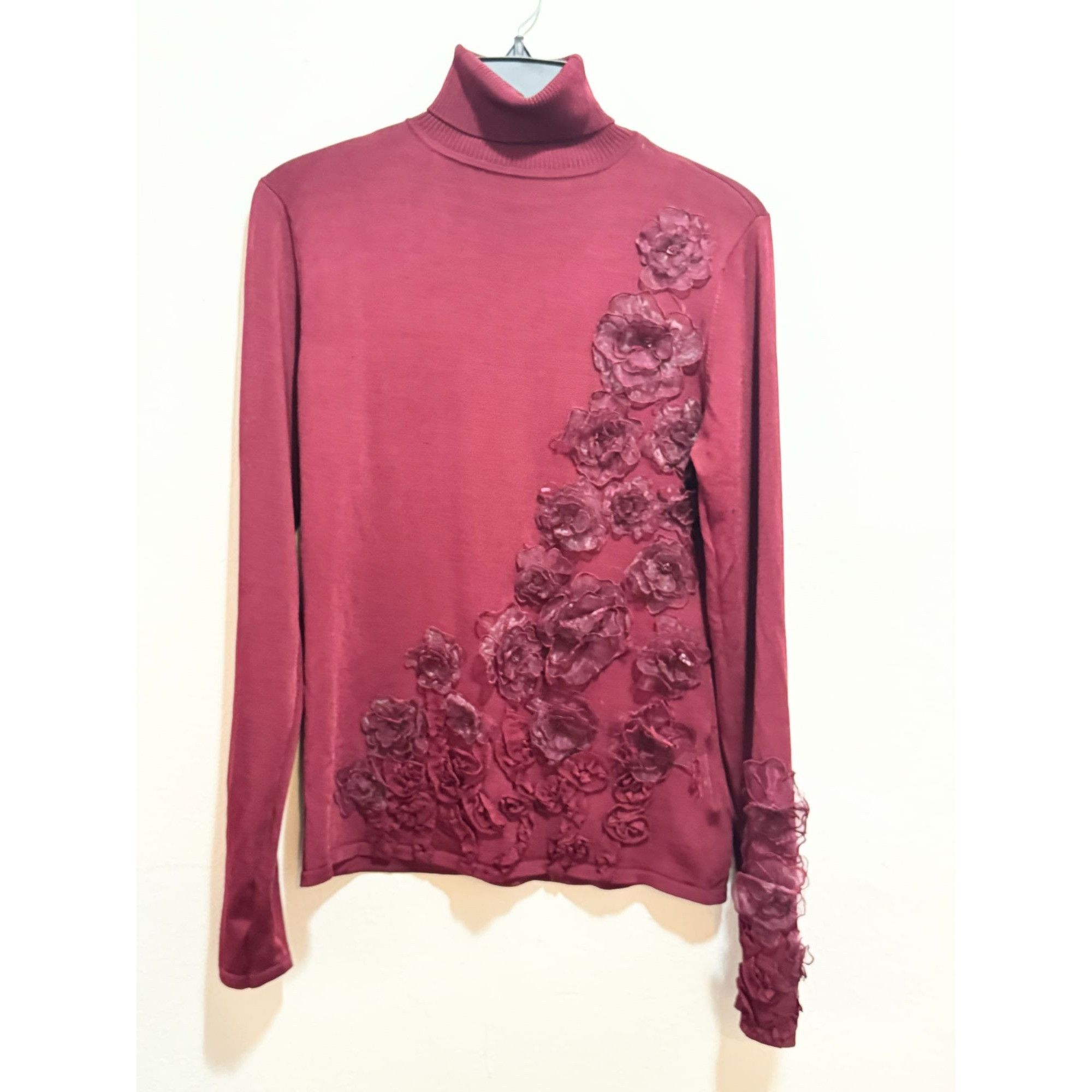 Vintage Ebene by Patrick Assuline Turtleneck Sweater Size 4 Size S / US 4 / IT 40 - 1 Thumbnail