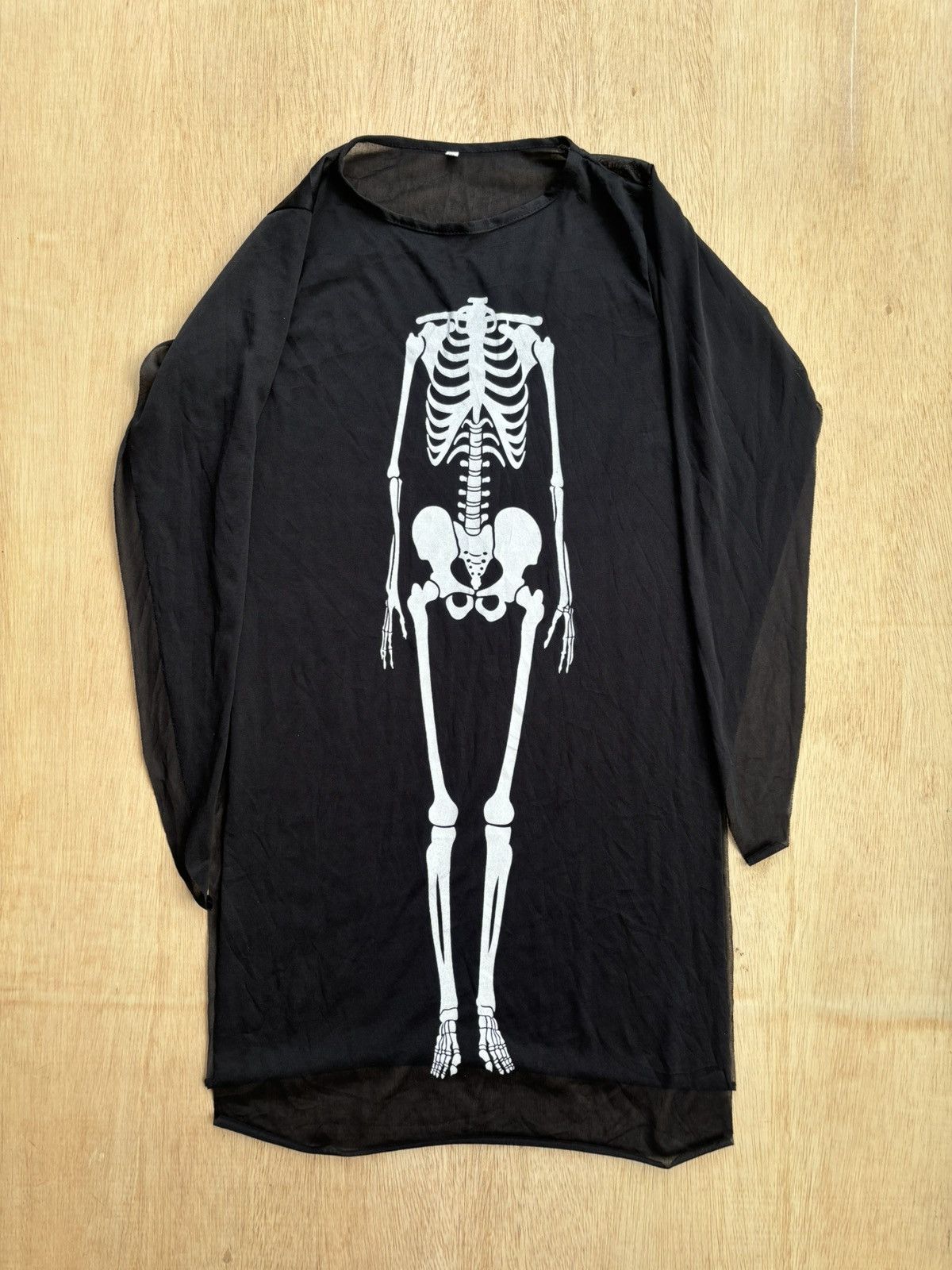 20471120 × If Six Was Nine × Japanese Brand Y2k Skull Poem light clothes Women's Longsleeve Size ONE SIZE - 1 Thumbnail