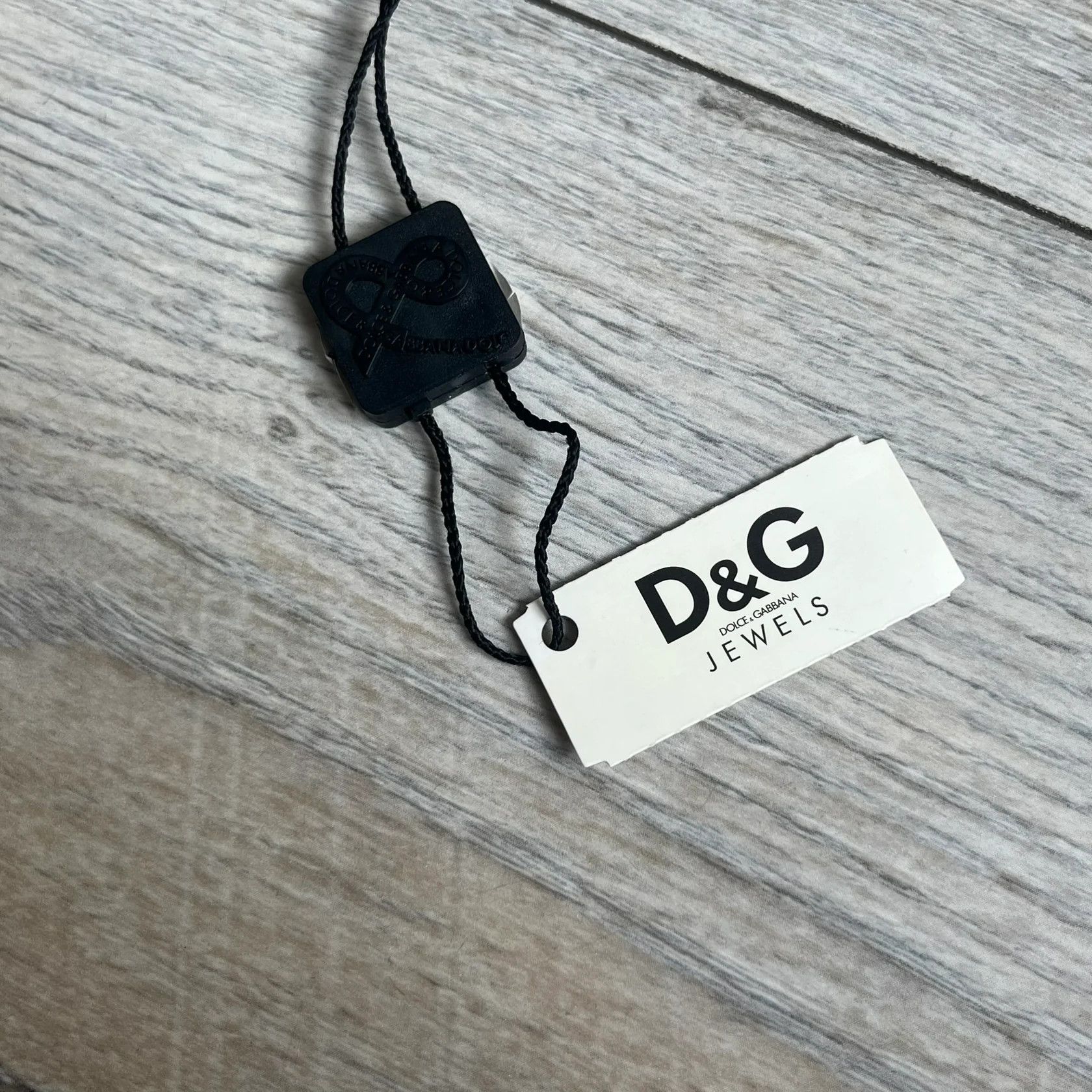 Dolce & Gabbana Dolce & Gabbana 2000's Overlap Logo Necklace Size ONE SIZE - 4 Thumbnail
