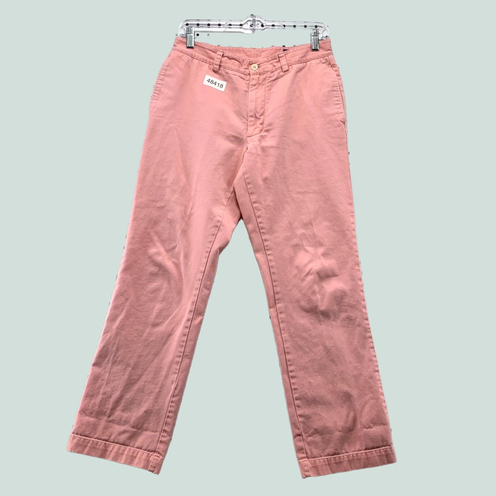 Vineyard Vines Vineyard Vines Slim Fit Club Pant Mens 29 Pink Chino Cotton Twill Casual Size US 29 - 1 Thumbnail