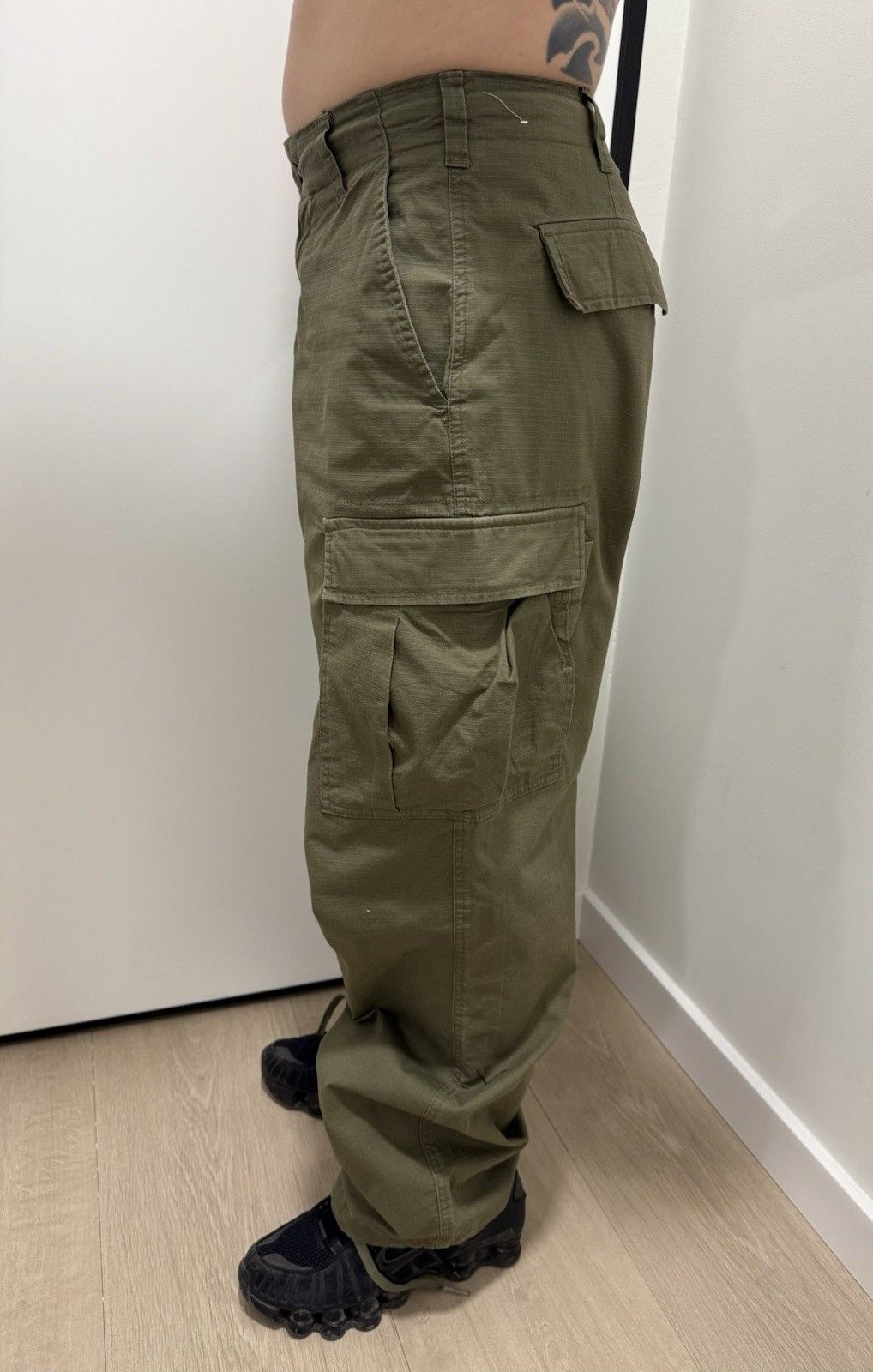 Nike Nike SB Mens Cargo Military Army Pants Skateboard Baggy Size US 30 / EU 46 - 11 Thumbnail