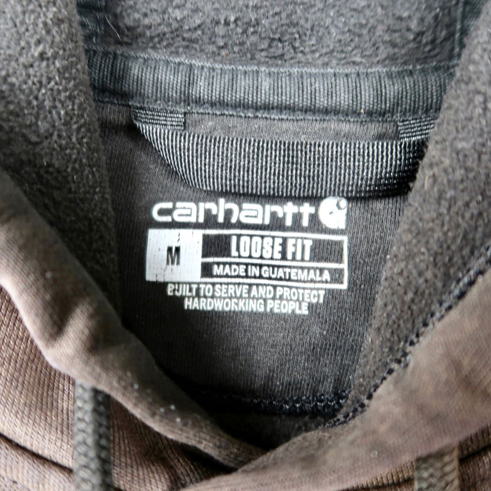 Carhartt Carhartt Hoodie Mens Loose Fit Sun Faded Black Graphic Logo Sleeve M Medium Size US M / EU 48-50 / 2 - 7 Thumbnail