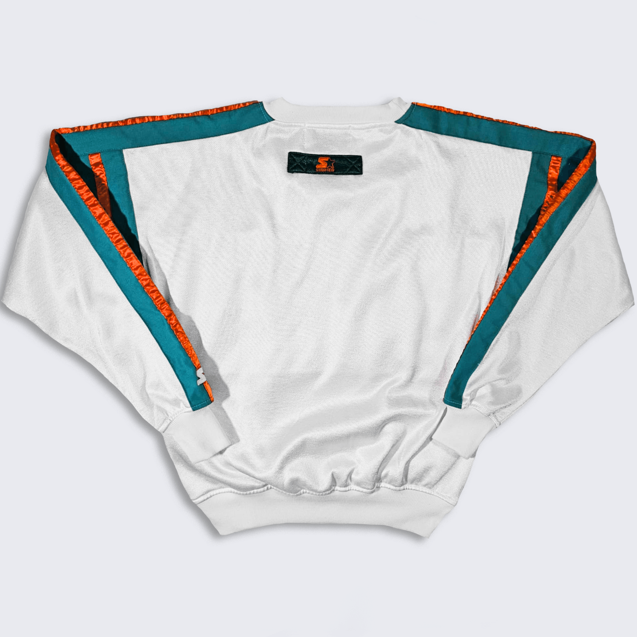 NFL × Starter × Vintage Miami Dolphins Vintage 80s Starter Sweatshirt Size US S / EU 44-46 / 1 - 2 Thumbnail