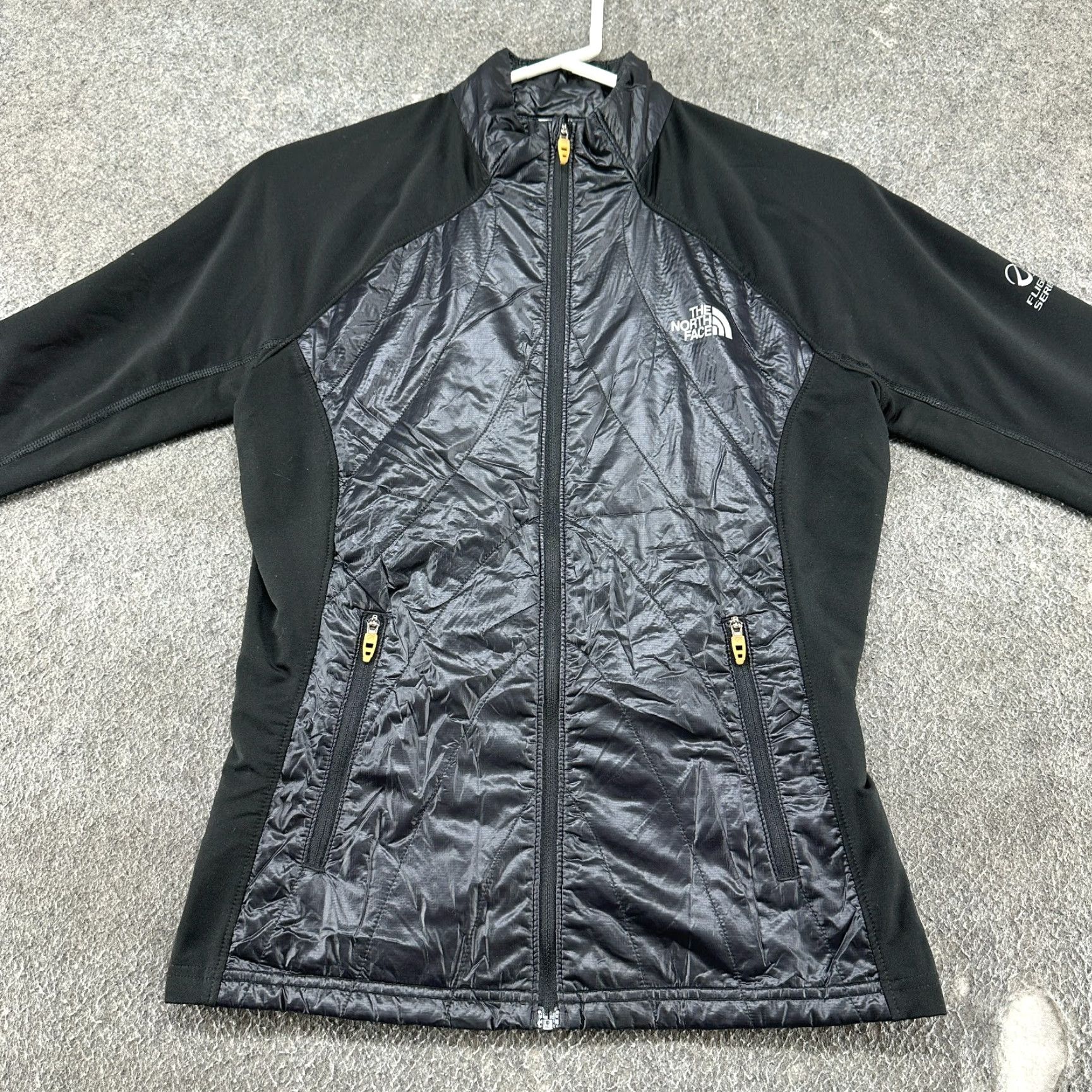 The North Face The North Face Jacket Womens Small Black Full Zip Flight Series Primaloft Quilted Size S / US 4 / IT 40 - 3 Thumbnail