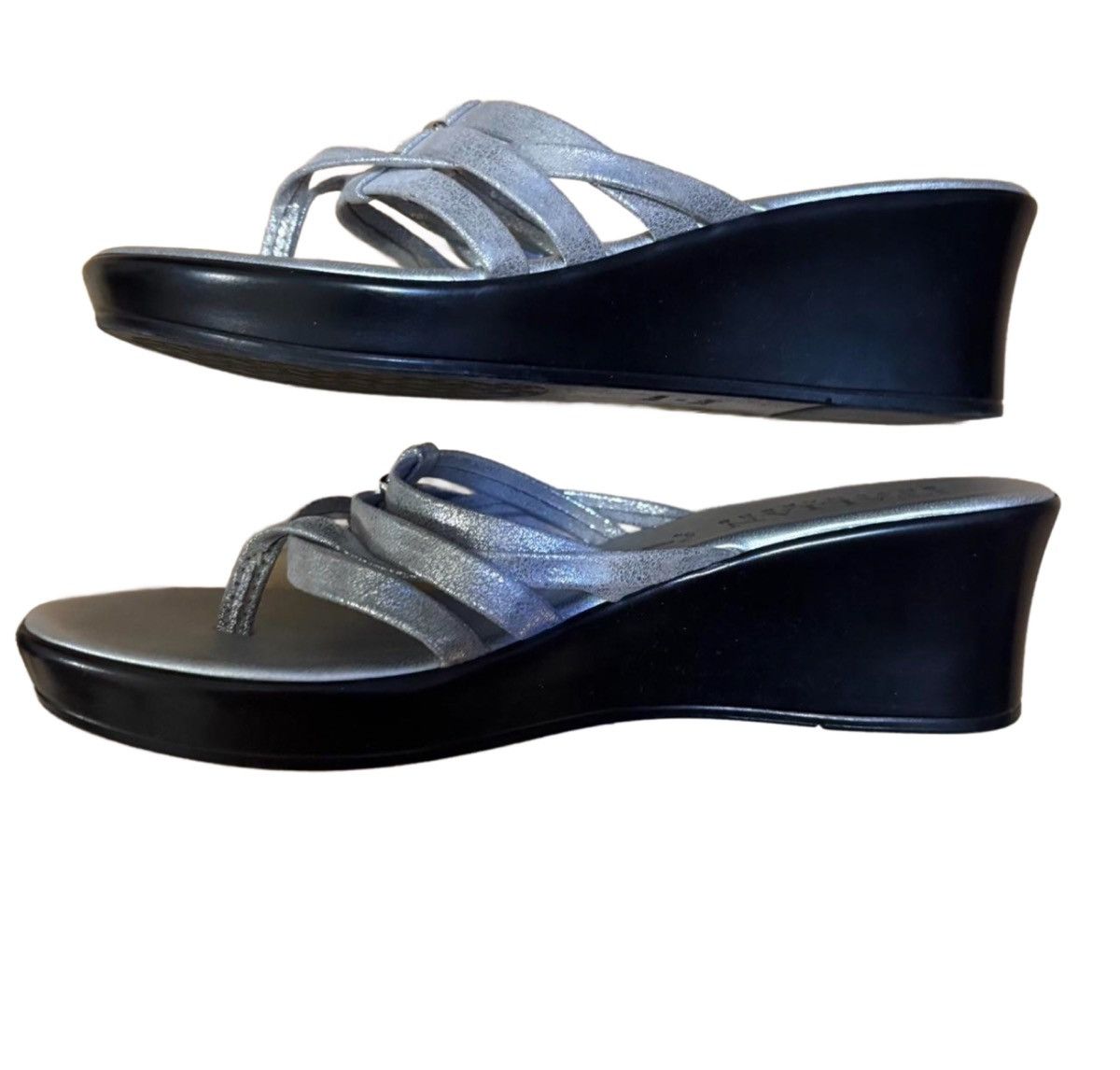 Other Grey sandals/ heels Size US 8 / IT 38 - 3 Thumbnail