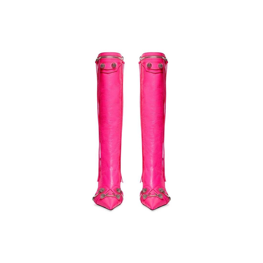 Balenciaga o1w1db10125 Cagole 90mm Boots in Fluo Pink Size US 6 / IT 36 - 3 Thumbnail