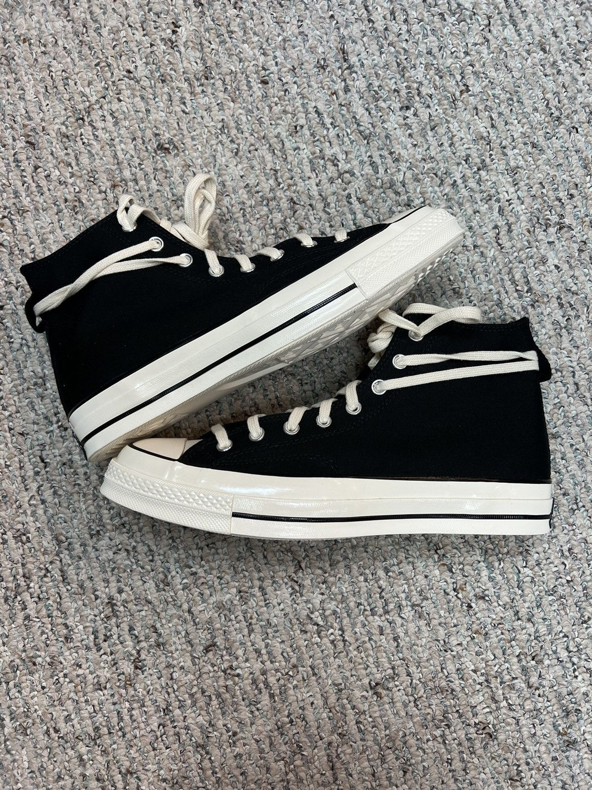 Converse Essentials Fear of God Fear of God ESSENTIALS x Converse Chuck 70 Hi Black Grailed