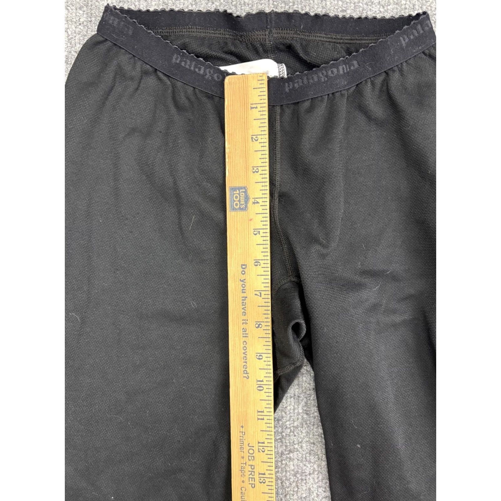 Patagonia Patagonia Leggings Womens S Black Thermal Base Layer Ankle Ski Hiking Pants Size 28" / US 6 / IT 42 - 4 Thumbnail