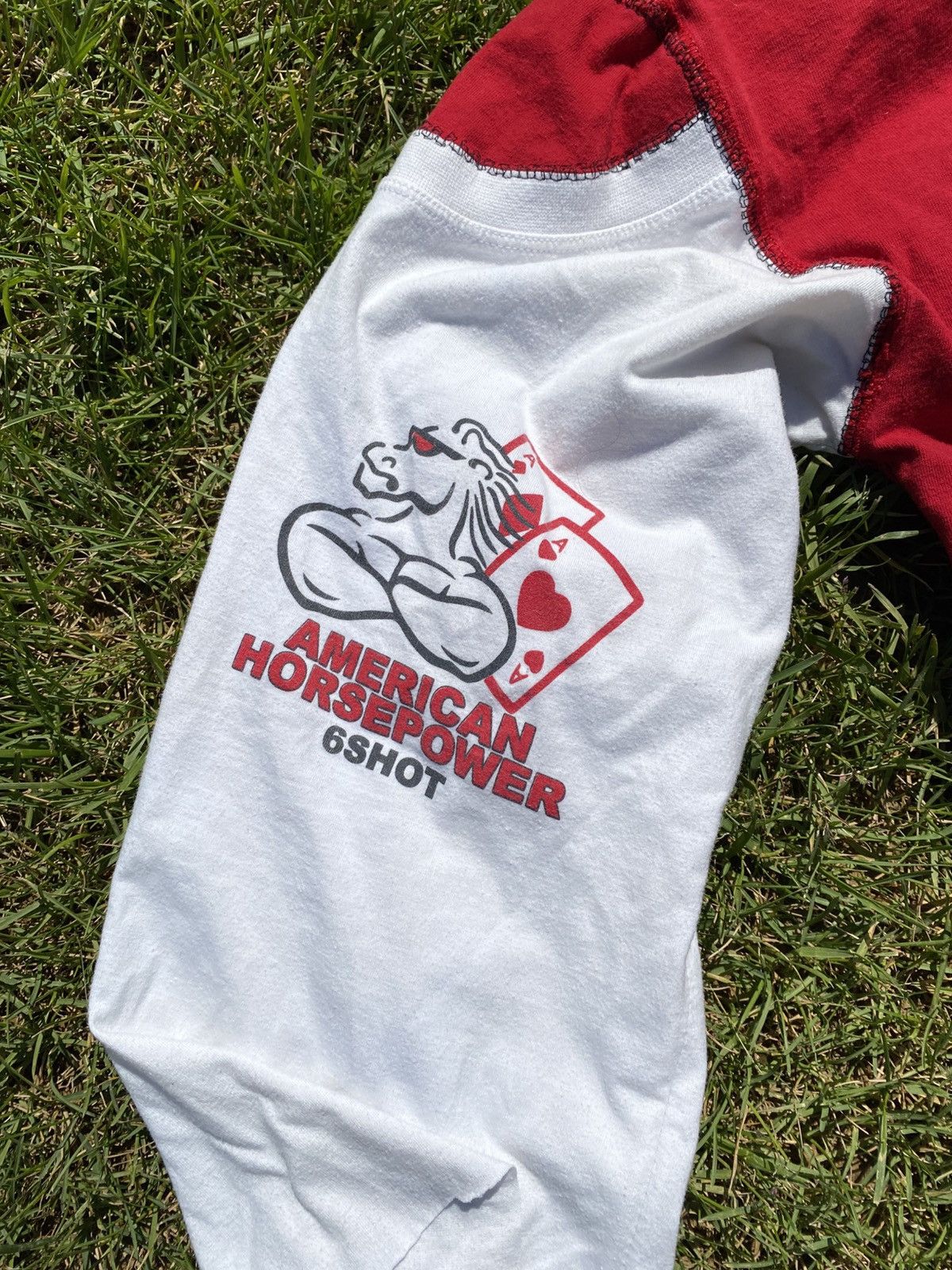 Vintage 1:1 nebraska long sleeve made from 3 shirts Size US M / EU 48-50 / 2 - 4 Thumbnail