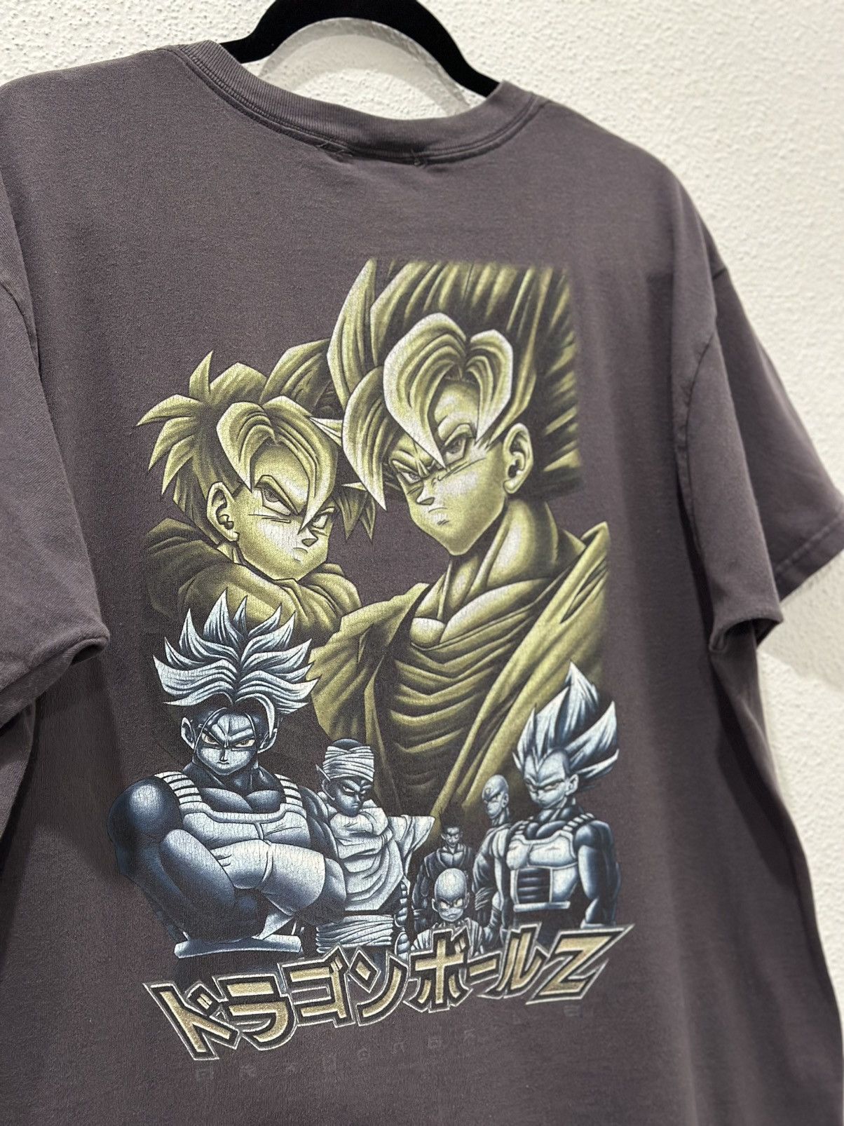 Anime Vintage 1998 Dragon Ball Z Anime DBZ Super Saiyan Graphic T Size US XL / EU 56 / 4 - 3 Thumbnail