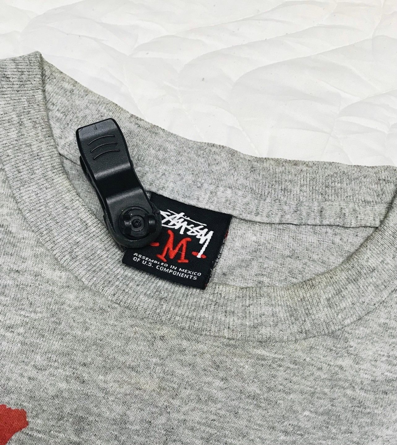 Stussy × Vintage RARE STUSSY SKELETON SEXY GIRL STREETWEAR TEES Size US L / EU 52-54 / 3 - 6 Thumbnail