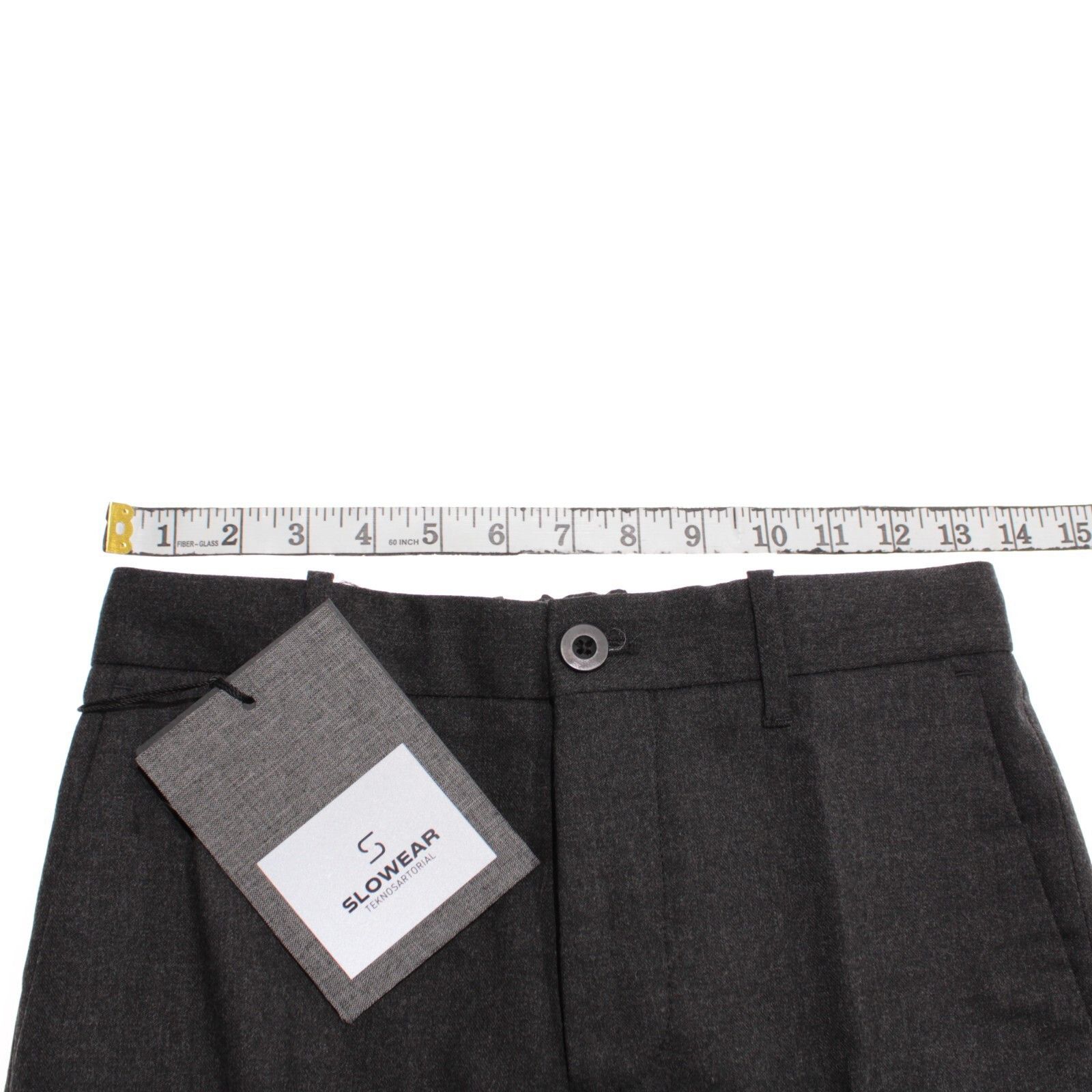 Slowear Slowear New with tags Dress Pants Size 26 US In Gray Size US 26 / EU 42 - 6 Thumbnail