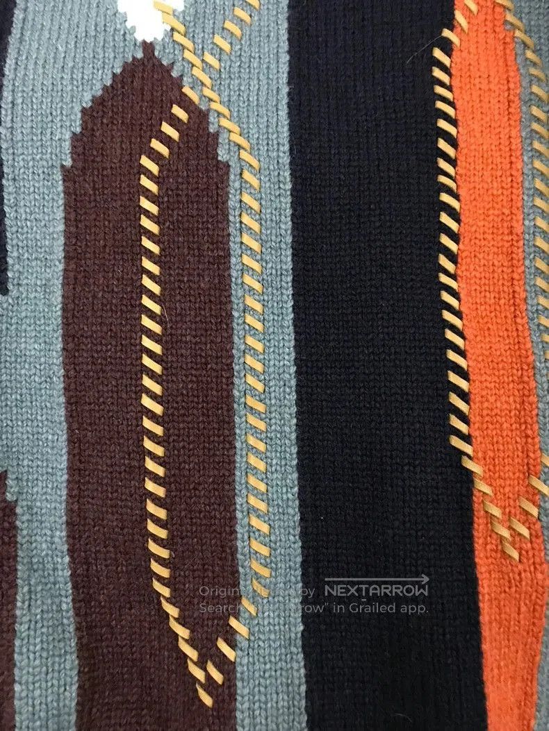 Hermes Hermes 2021 Fall Winter Colorblock Cashmere Sweater. Size US M / EU 48-50 / 2 - 4 Thumbnail