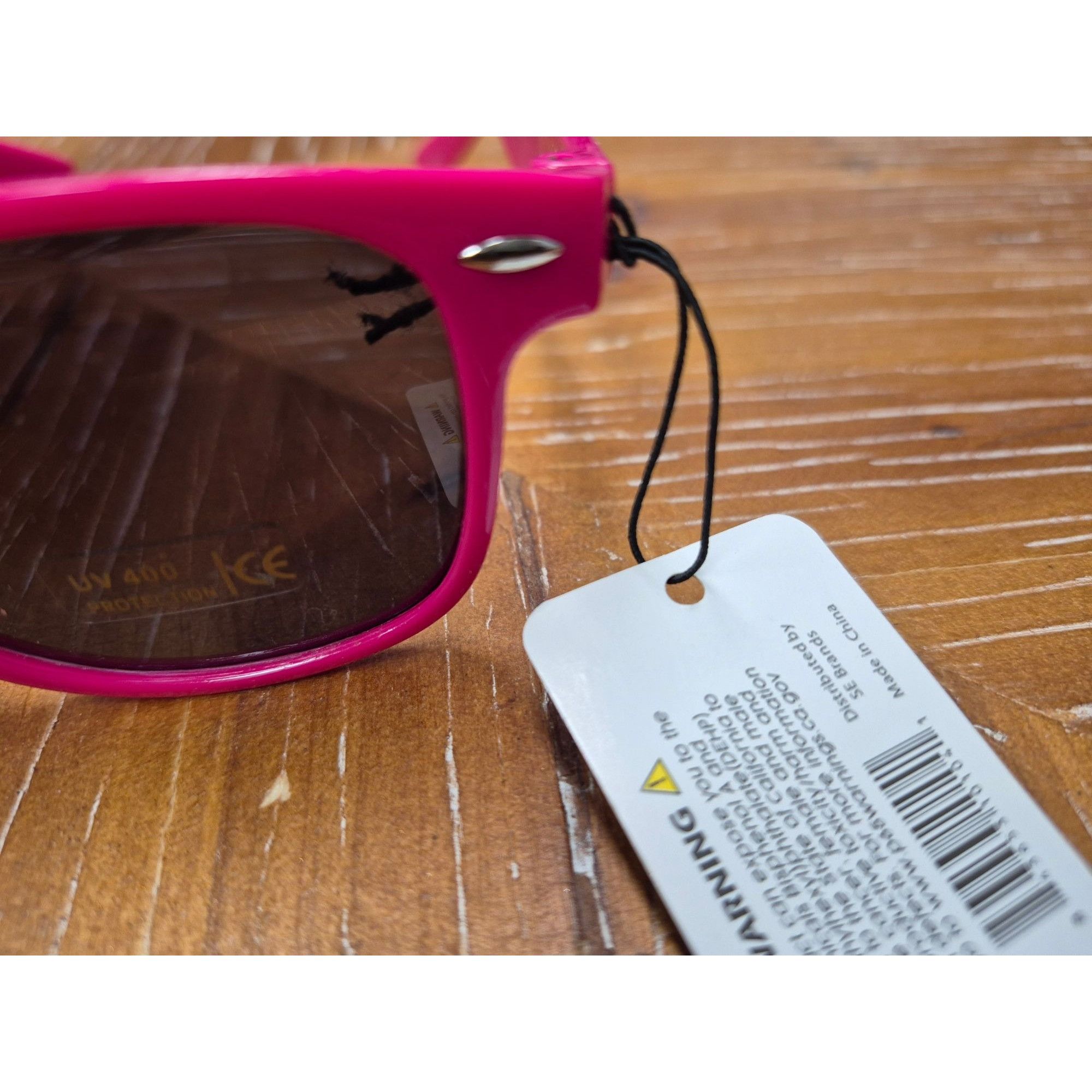 Other Pink UV 400 Protection Sunglasses With Tag - Stylish Retro W Size ONE SIZE - 3 Thumbnail