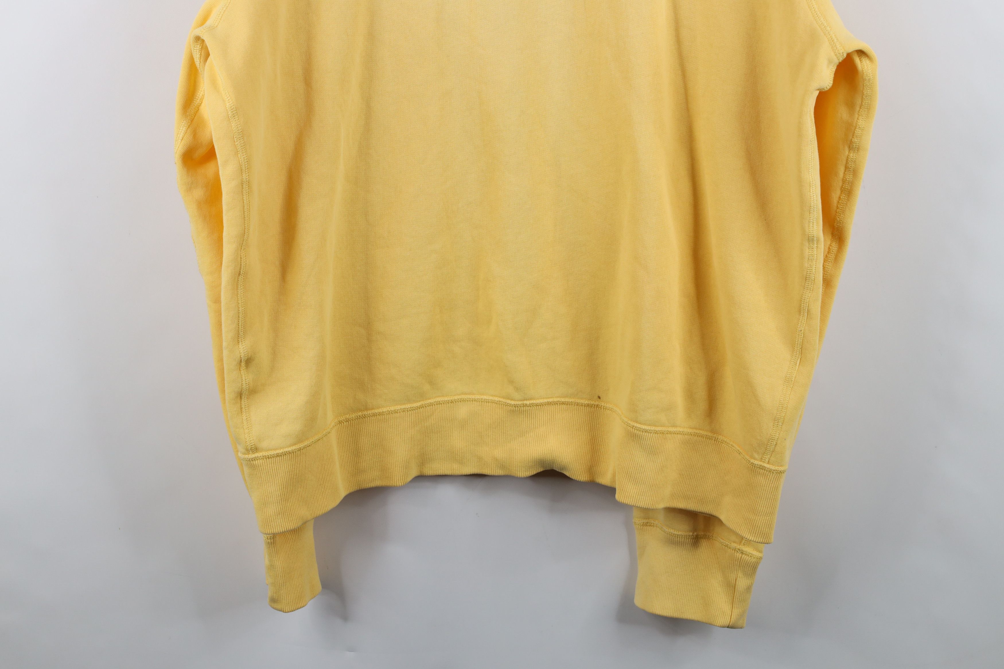 Ralph Lauren Vintage 90s Ralph Lauren Full Zip Hoodie Sweatshirt Yellow Size US XL / EU 56 / 4 - 15 Thumbnail