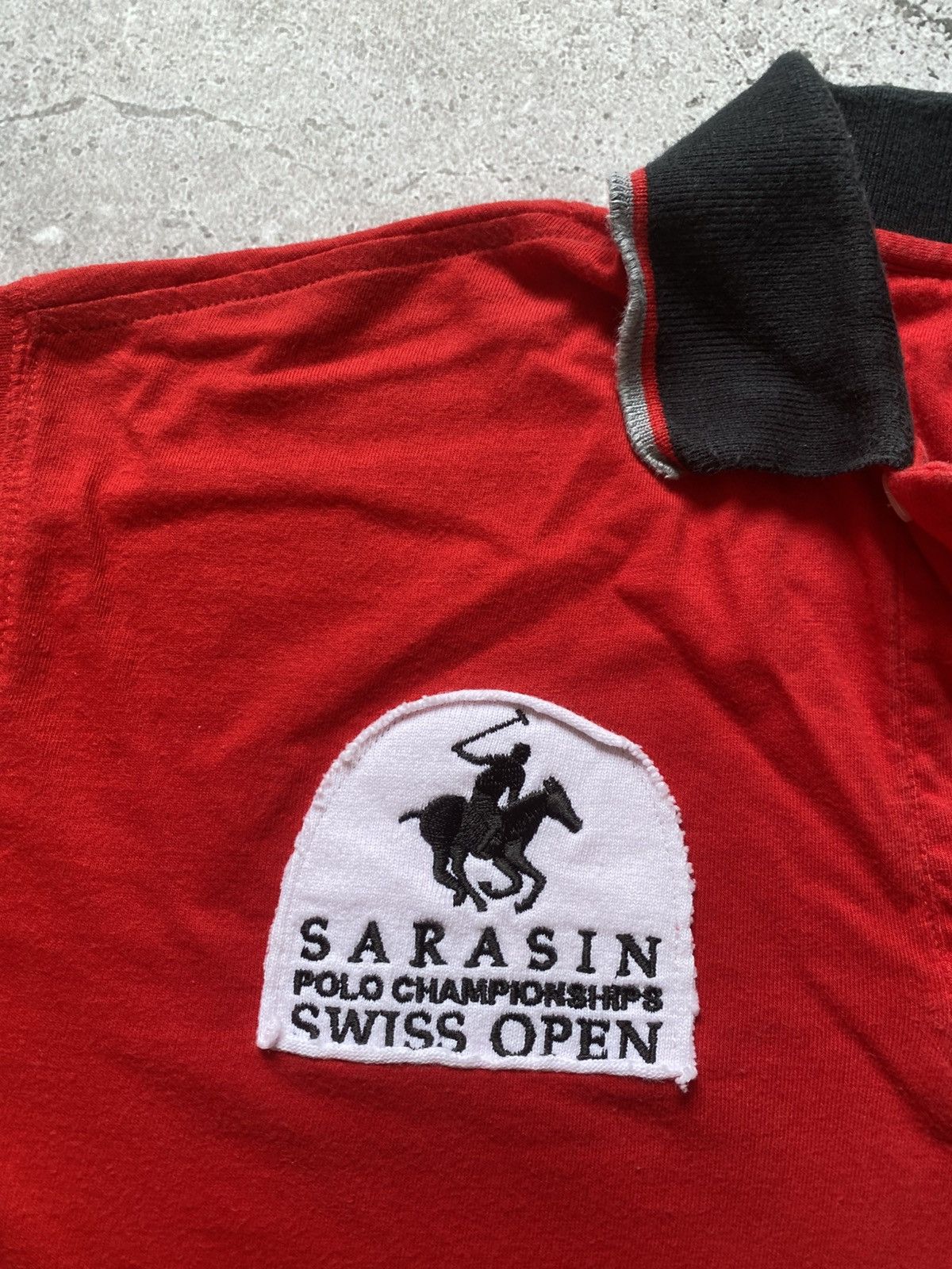 La Martina La Martina Sarasin Polo Team Swiss Open Shirt Zurich Peach Size US L / EU 52-54 / 3 - 5 Thumbnail