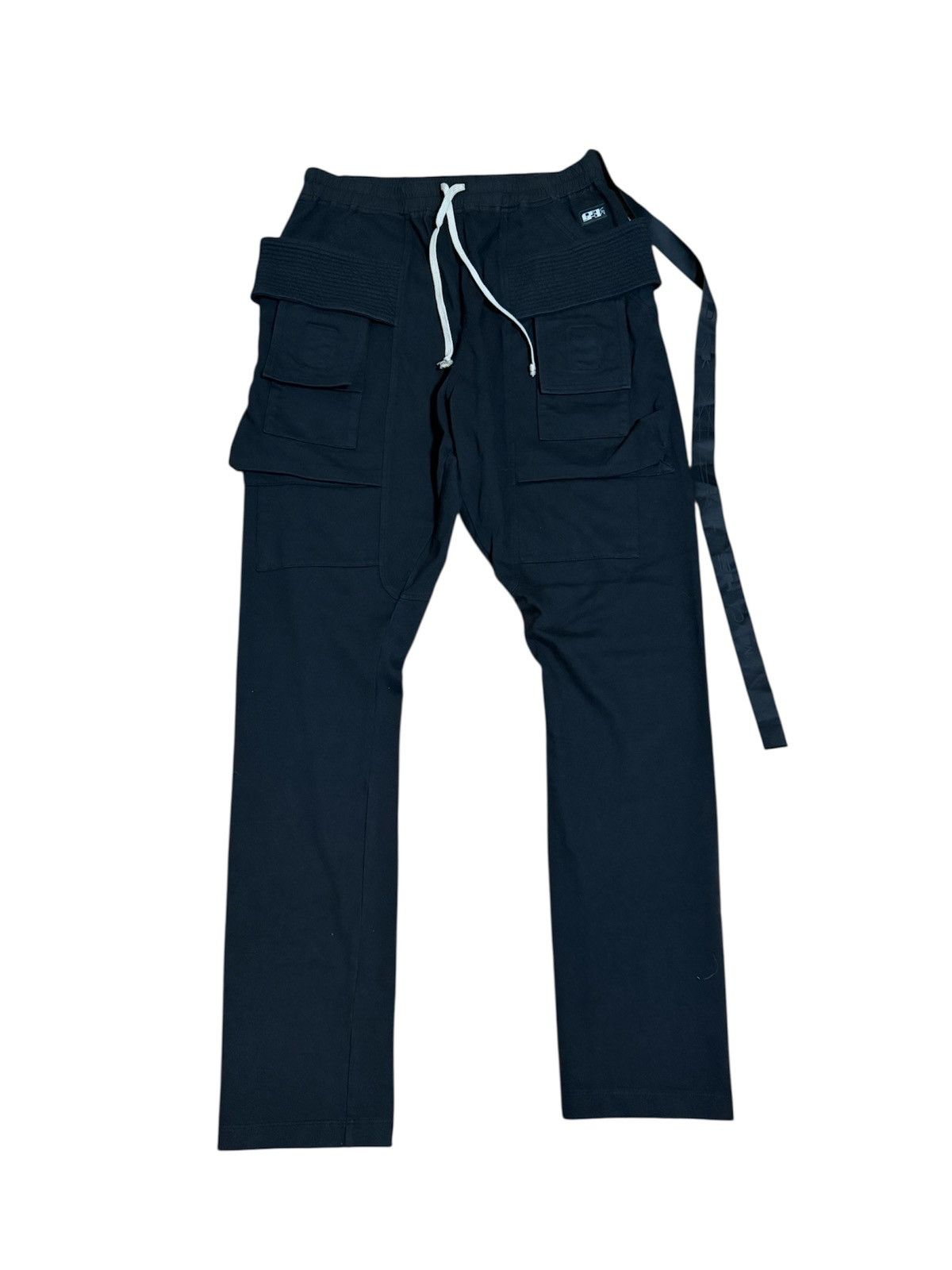Rick Owens Drkshdw 🔥1000$ Rick Owens DRKSHDW Drawstring Creatch Cargo Pants Size US 32 / EU 48 - 1 Thumbnail