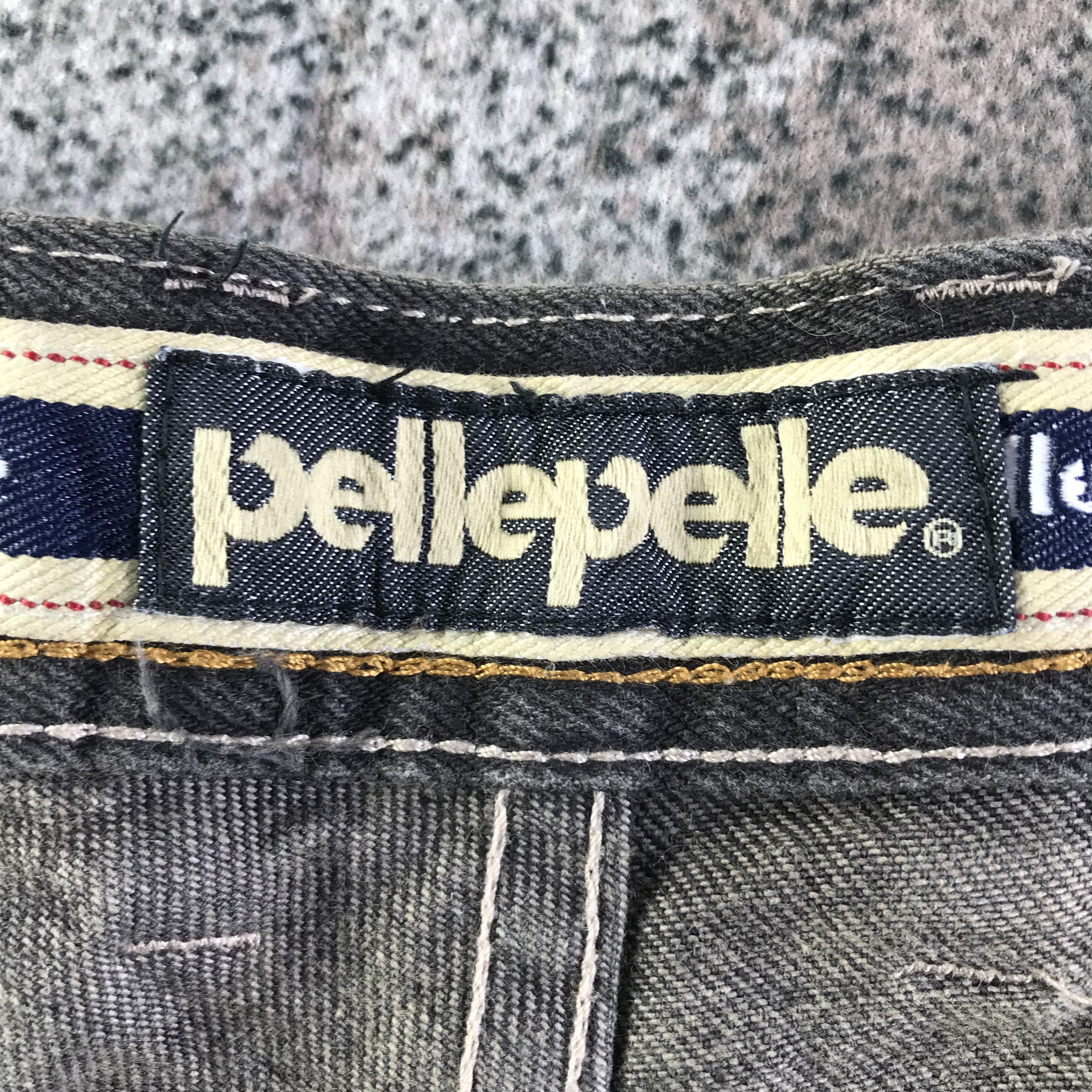 Pelle Pelle Pelle Pelle Bagy Jeans Faded Black Denim KJ3193 Size US 36 / EU 52 - 12 Thumbnail