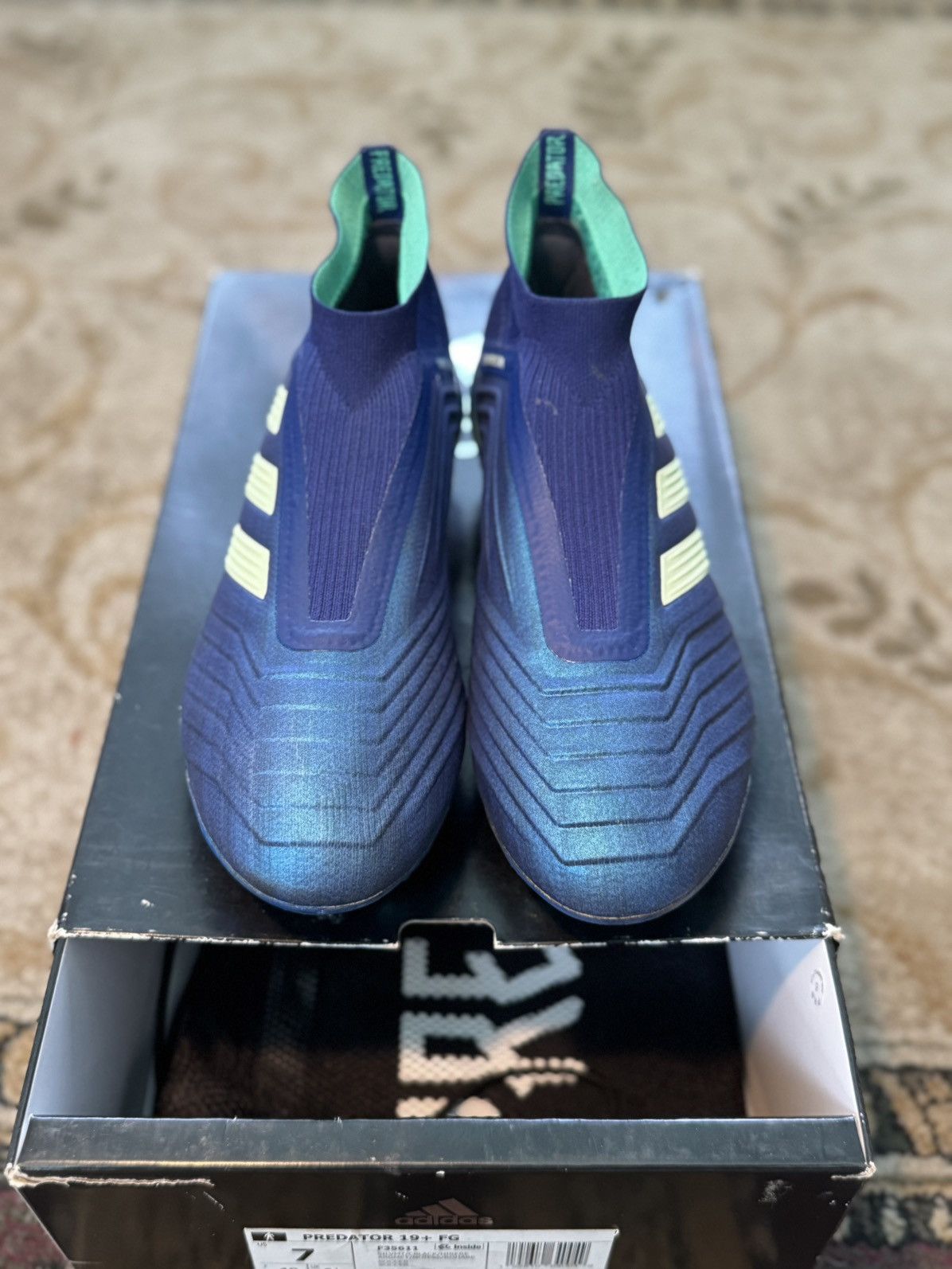 Adidas Adidas Predator 18+ SG CM7934 Size US 7 / EU 40 - 3 Thumbnail