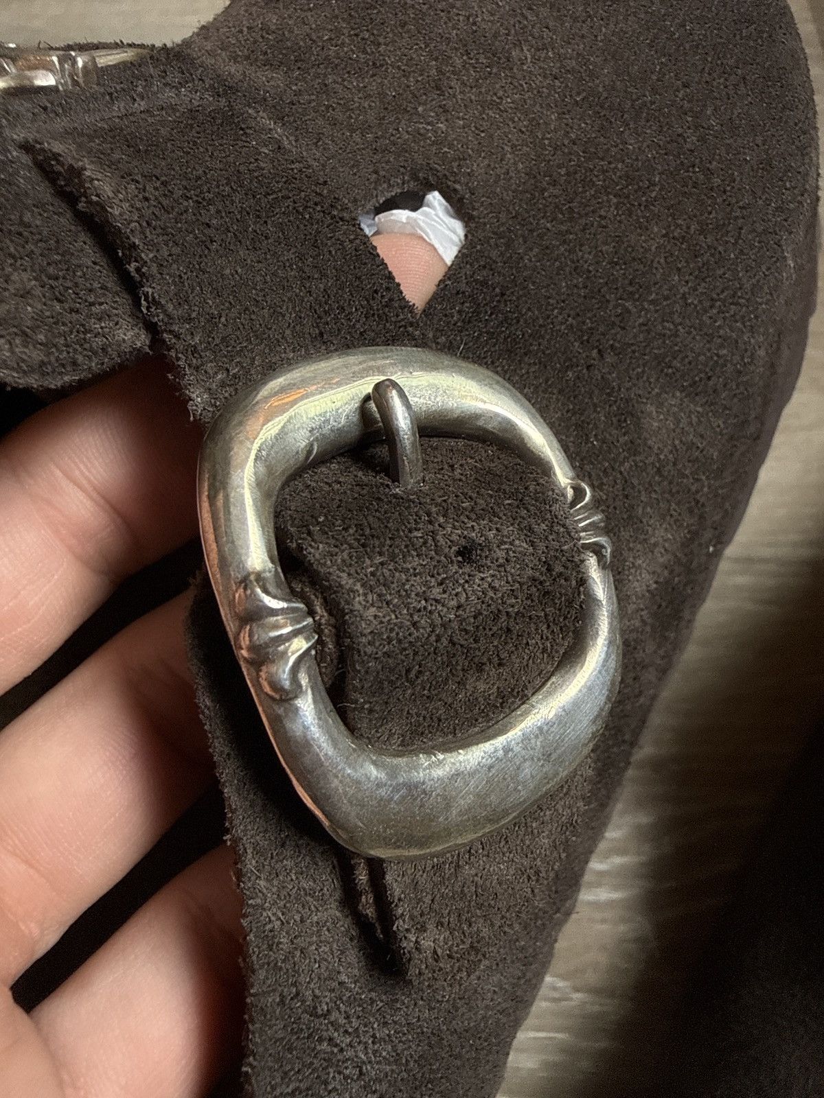 Birkenstock × Chrome Hearts Chrome Hearts x Birkenstock Mocca Brown Dagger Size US 11 / EU 44 - 8 Thumbnail