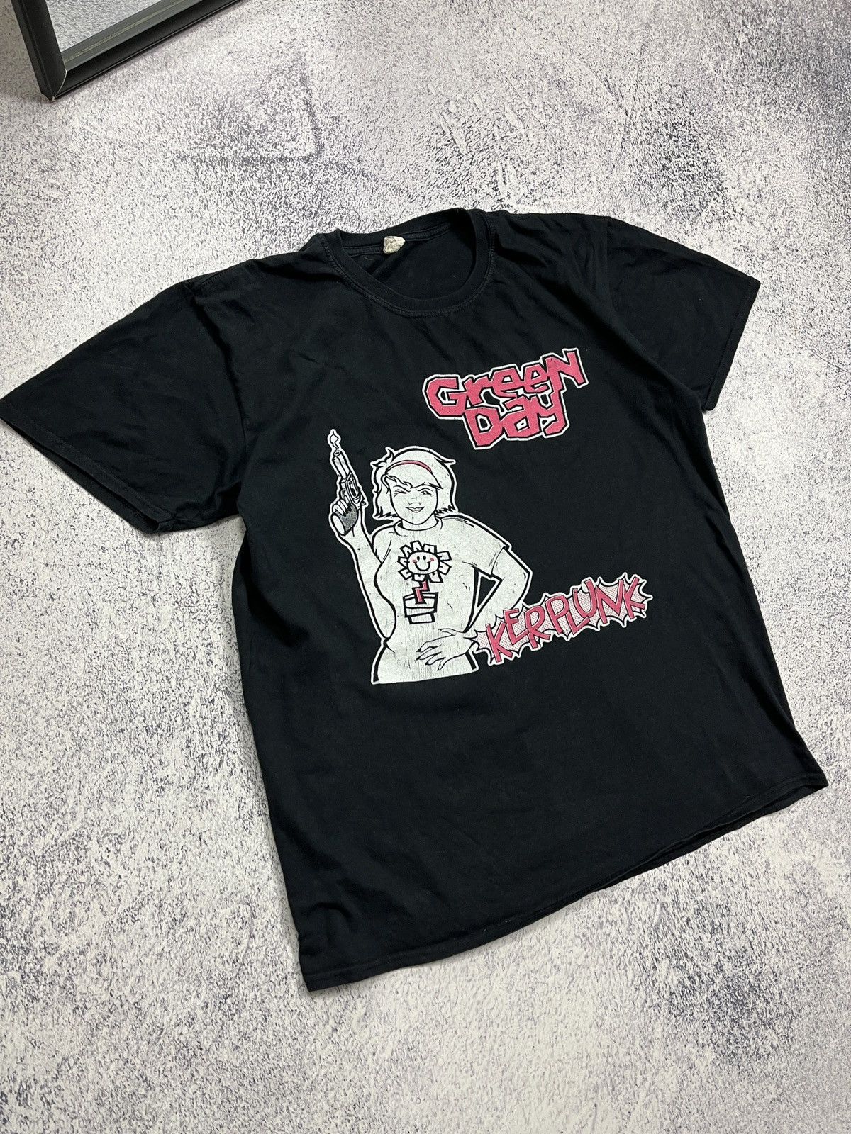 Band Tees × Vintage Vintage Green Day Kerplunk Rock Band T-Shirt Punk 90’s Rare Size US L / EU 52-54 / 3 - 4 Thumbnail