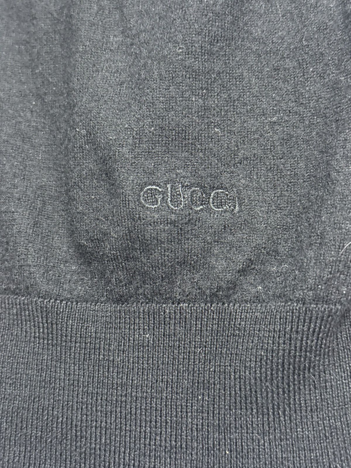Gucci Gucci turtleneck wool black sweater womens Tom Ford Era Size L / US 10 / IT 46 - 6 Thumbnail