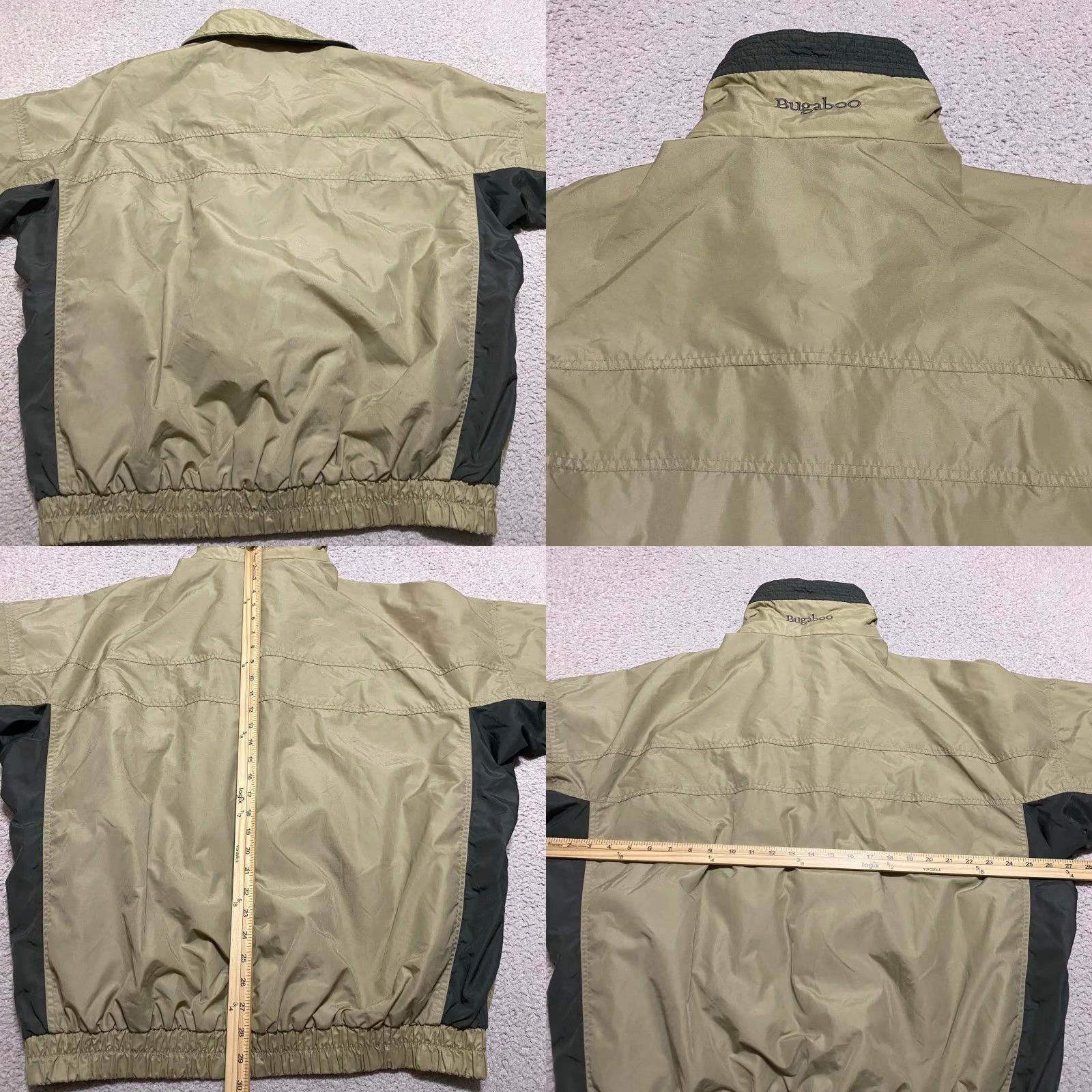 Vintage VINTAGE Columbia Jacket Windbreaker Waterproof Full Zip Mens L Beige Bugaboo Size US L / EU 52-54 / 3 - 8 Thumbnail