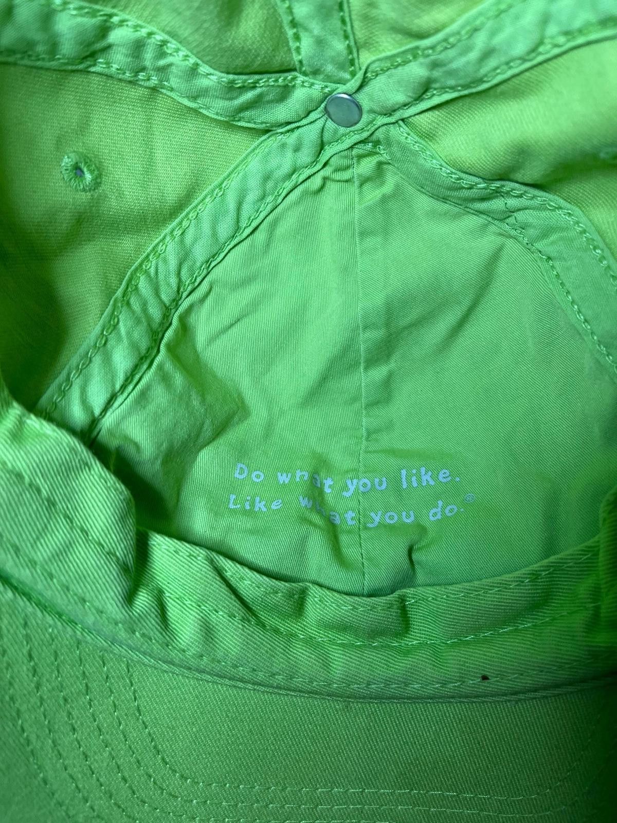 Life is Good Life is Good Yellow Embroidered Flower Baseball Cap Size ONE SIZE - 6 Thumbnail