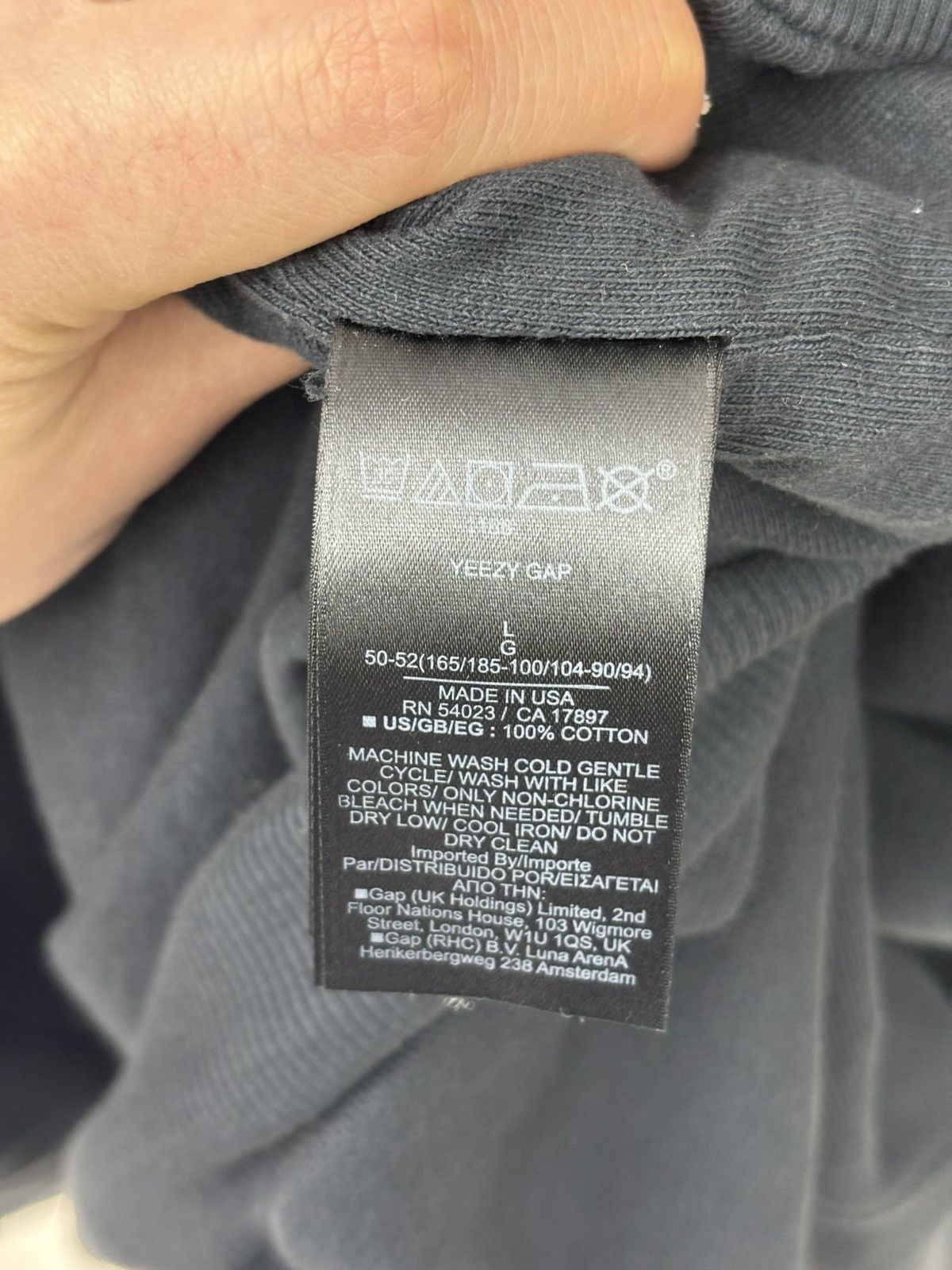 Balenciaga × Gap × Yeezy Yeezy Gap Engineered by Balenciaga 2022 OG Dove Hoodie Size US L / EU 52-54 / 3 - 5 Thumbnail