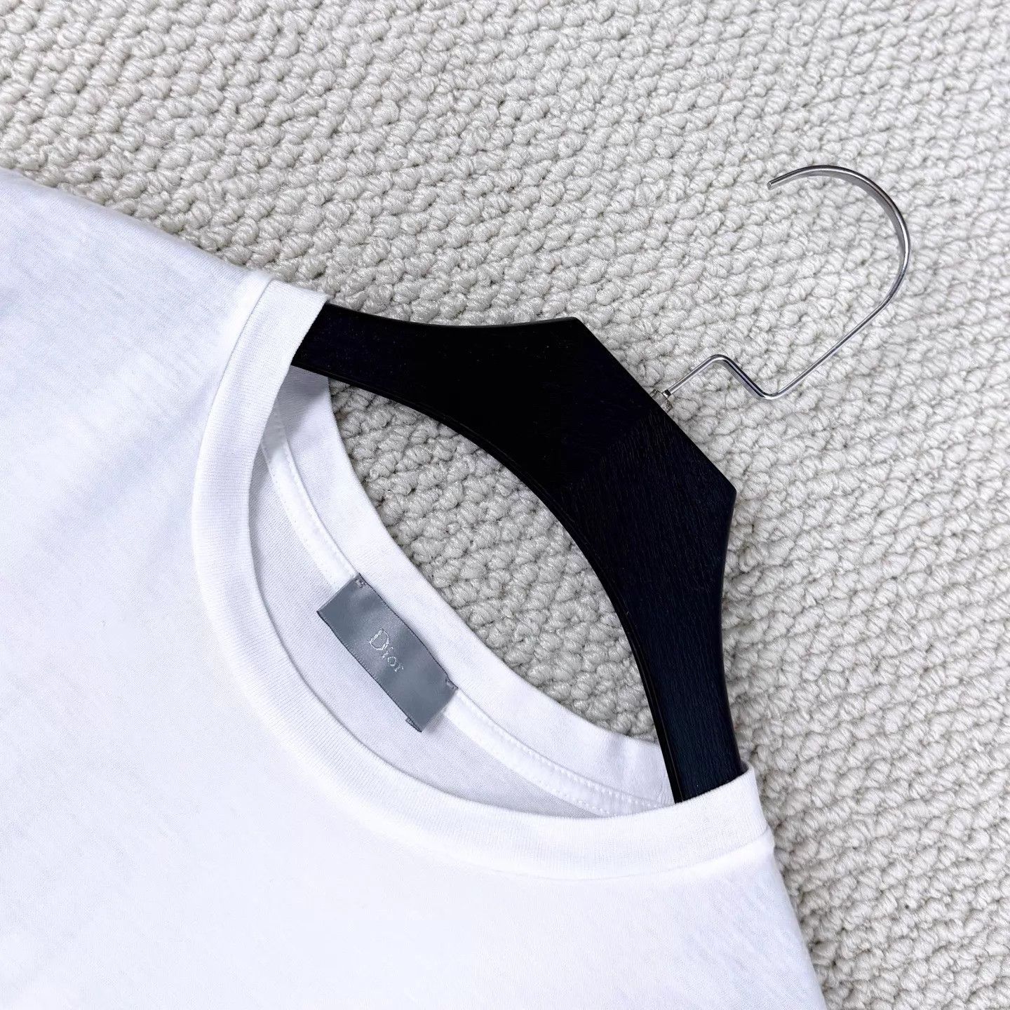 Dior Dior White Embroidered Bee Logo Short Sleeve Tee S Size US S / EU 44-46 / 1 - 3 Thumbnail