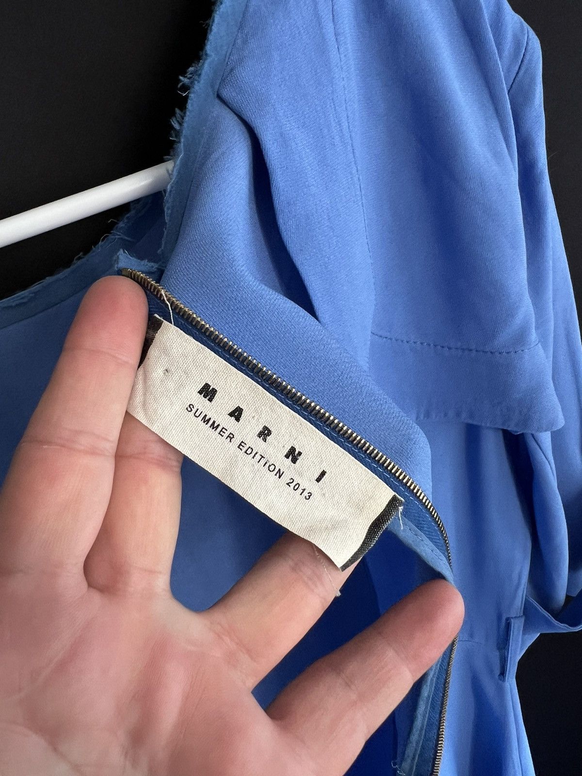 Marni MARNI SUMMER EDITION 2013 Short Dress Blue Size It 40 Size S / US 4 / IT 40 - 14 Thumbnail