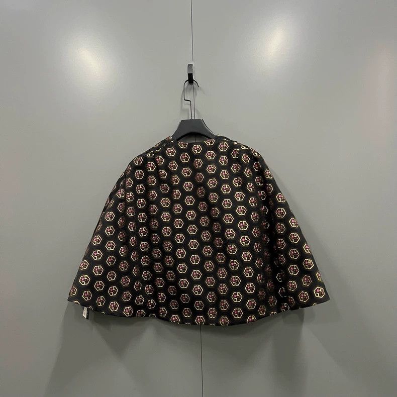 Gucci Gucci Full-print cloak jacket 2503-Nextarrow Size M / US 6-8 / IT 42-44 - 2 Thumbnail