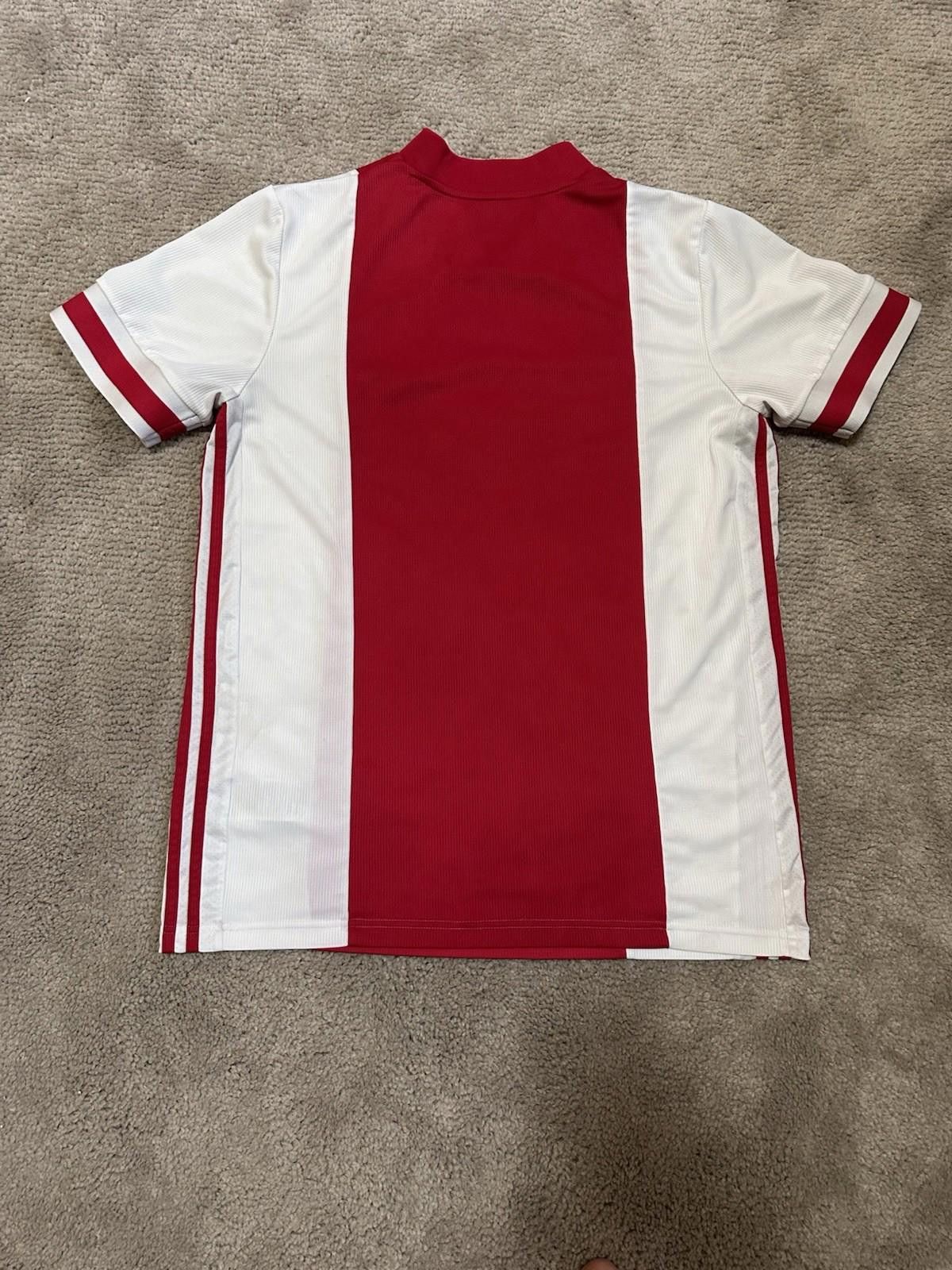 Adidas AJAX AMSTERDAM 2019 2020 HOME FOOTBALL SHIRT SOCCER JERSEY Size US L / EU 52-54 / 3 - 8 Thumbnail