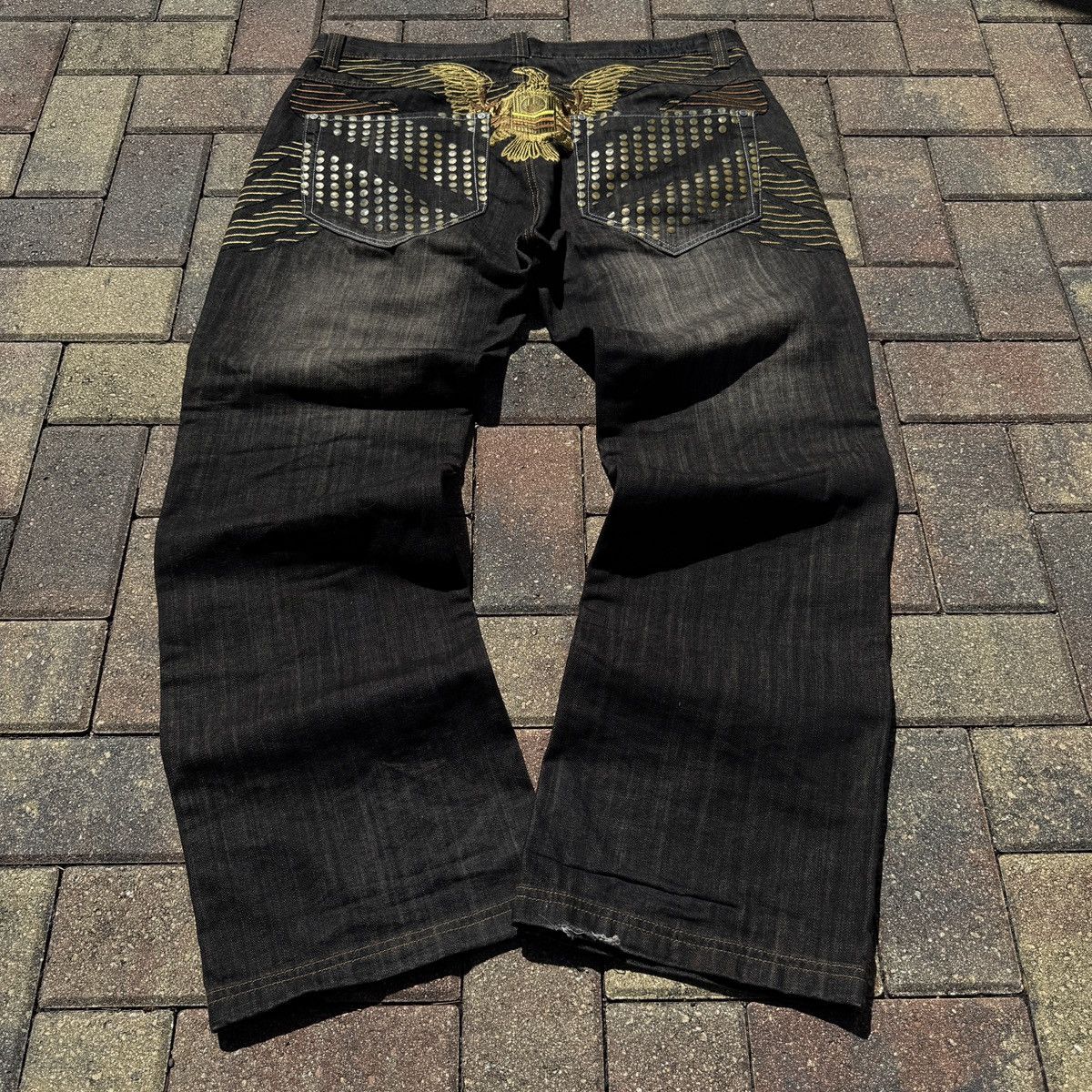 Southpole × Streetwear × Vintage Southpole Gold tab Baggy jeans