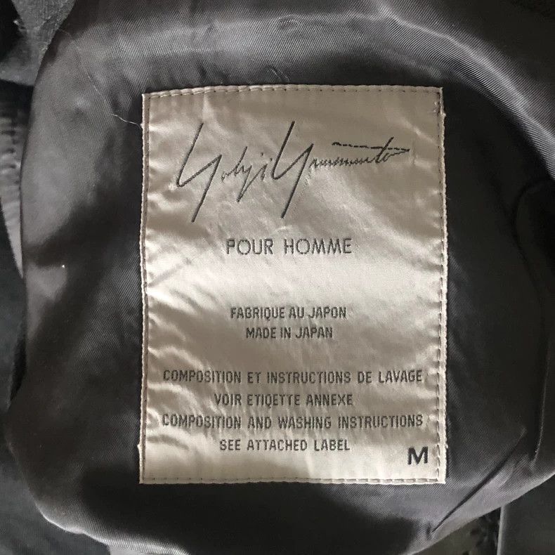 Yohji Yamamoto Yohji Yamamoto 94aw Muppet Period Silk Neck Reversible Coat Size US M / EU 48-50 / 2 - 7 Thumbnail