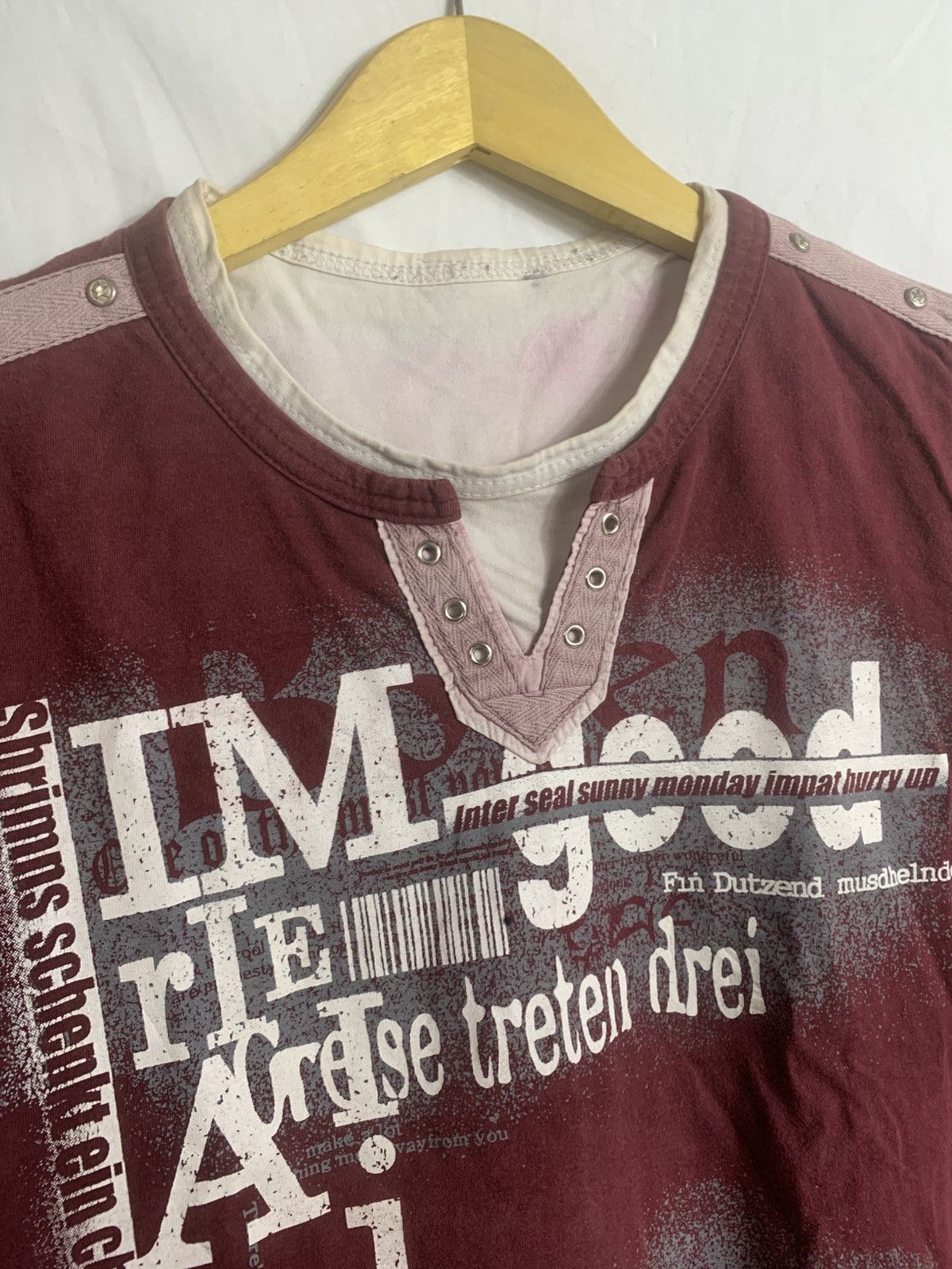 Japanese Brand Japanese Kalemboaen Poem longsleve Size US S / EU 44-46 / 1 - 6 Thumbnail