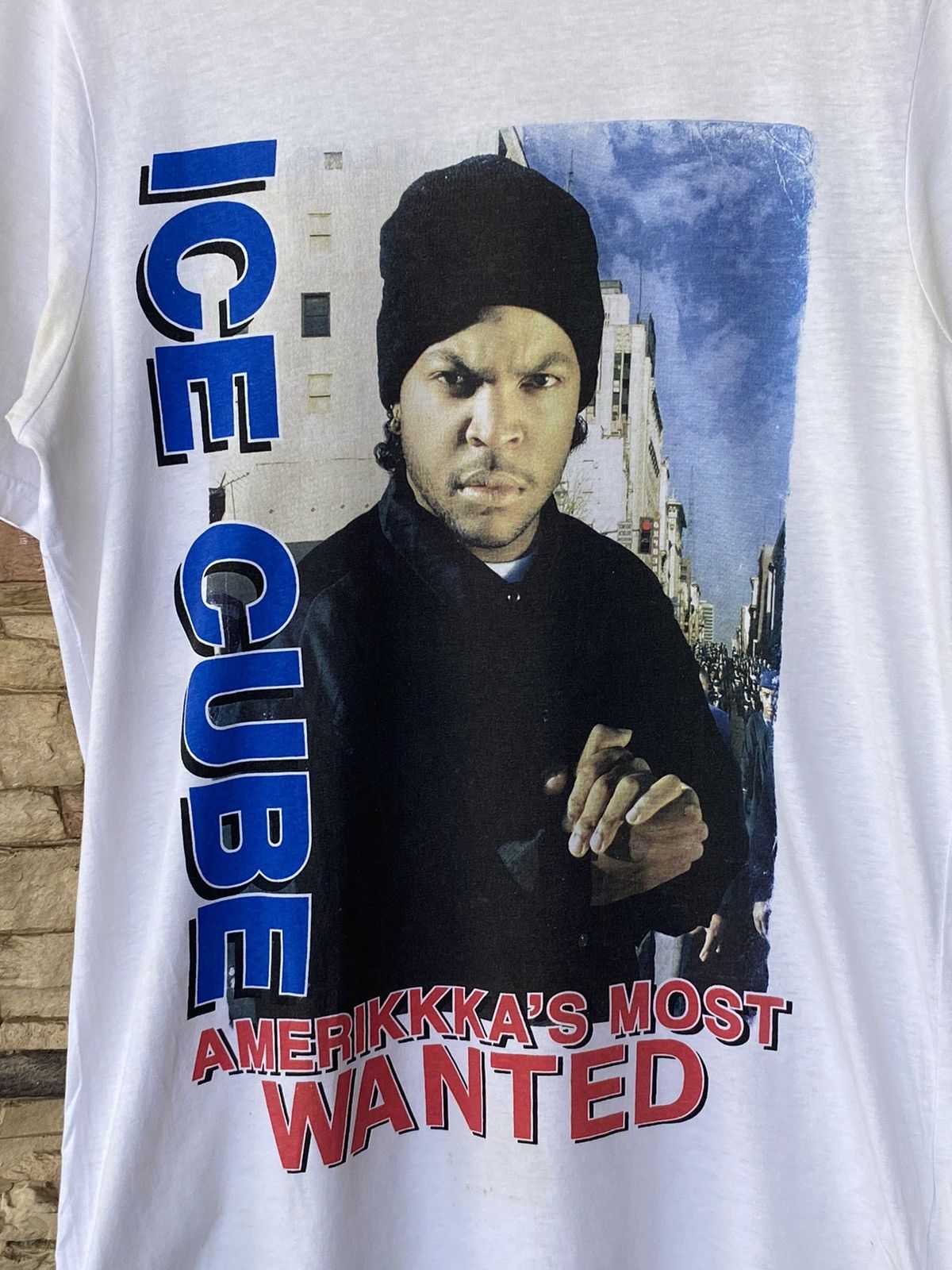 Band Tees Ice Cube Amerikkka’s Most Wanted Rap Tees Vintage Vtg Size US M / EU 48-50 / 2 - 4 Thumbnail
