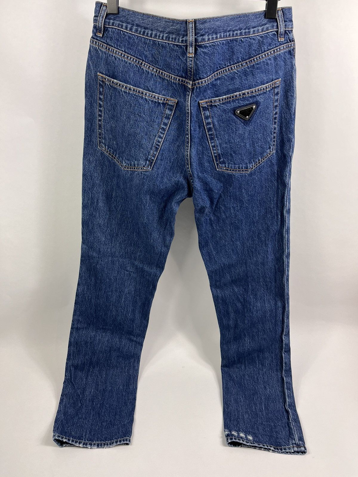 PRADA BLUE INDIGO SLIM-FIT DENIM JEANS SIZE: W33