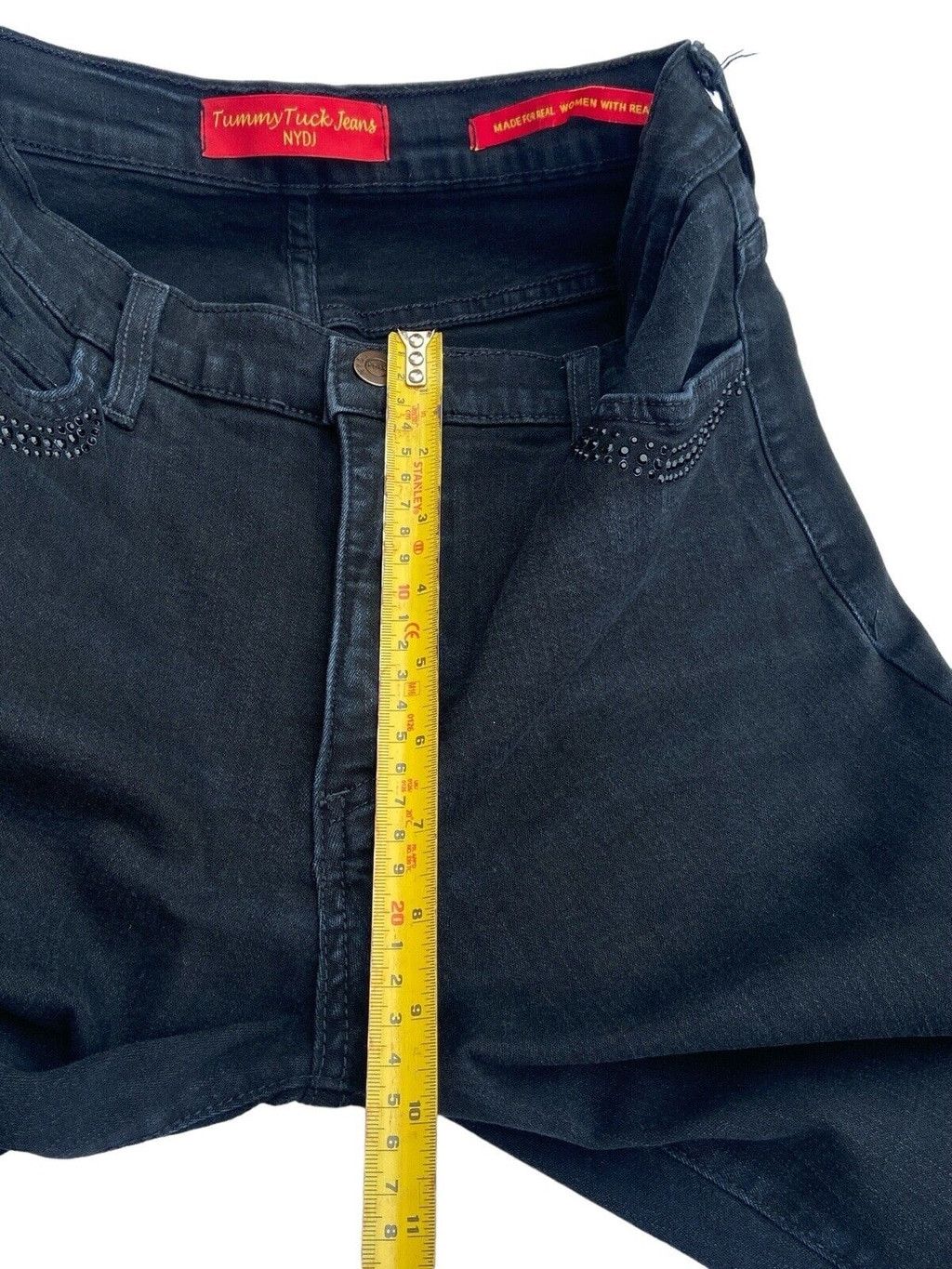 NYDJ NYDJ Bootcut Jeans Black Dark Wash Size UK 6 US 2 Women’s Size 26" / US 2 / IT 38 - 7 Thumbnail